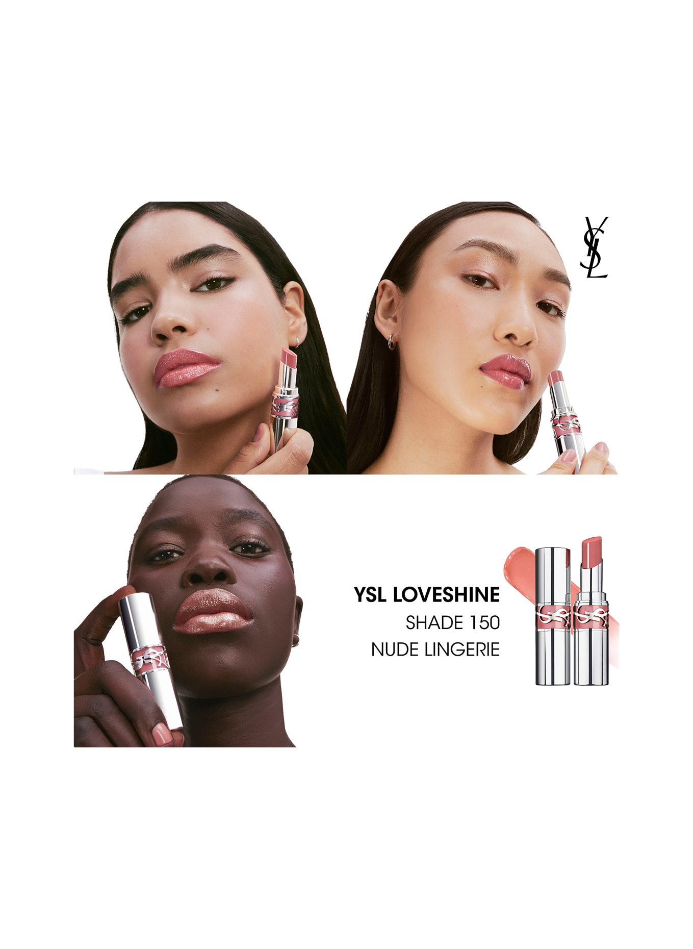 YVES SAINT LAURENT BEAUTÉ LOVESHINE: 150 NUDE LINGERIE