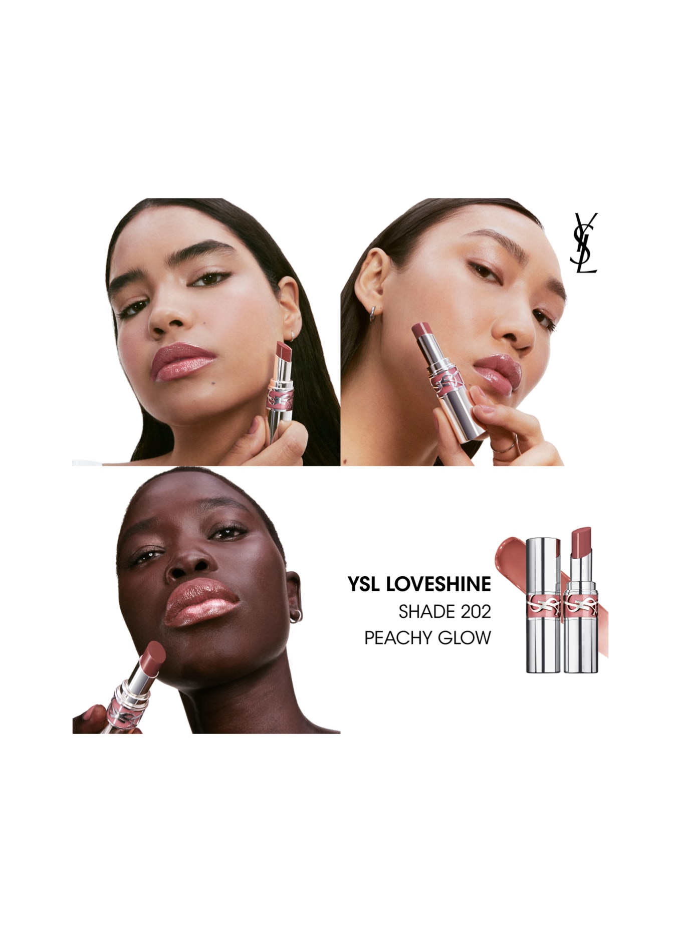 YVES SAINT LAURENT BEAUTÉ LOVESHINE: 202 PEACHY GLOW