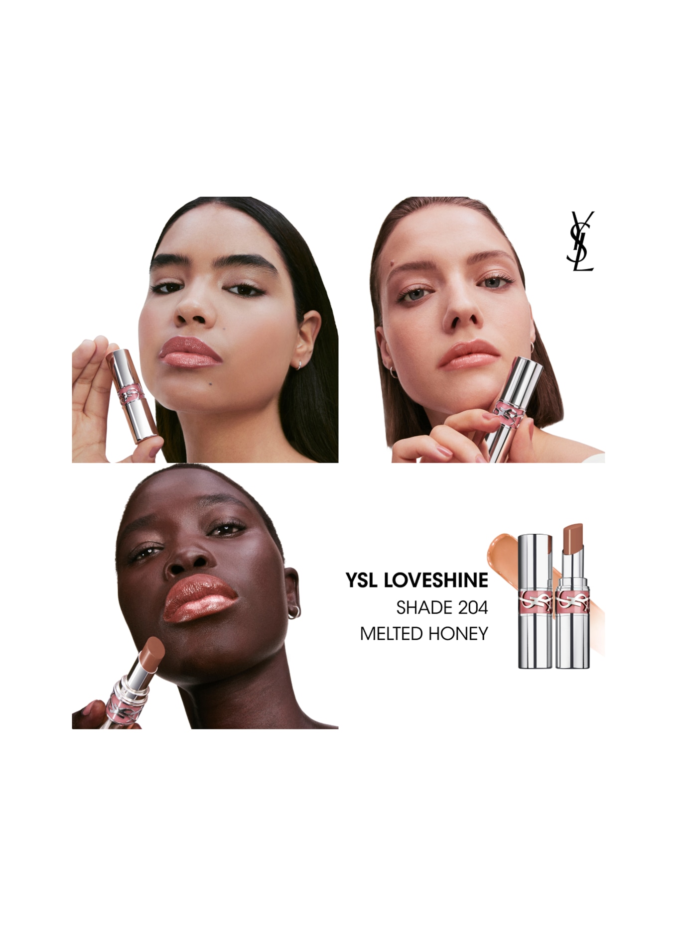 YVES SAINT LAURENT BEAUTÉ LOVESHINE: 204 SMELTET HONNING