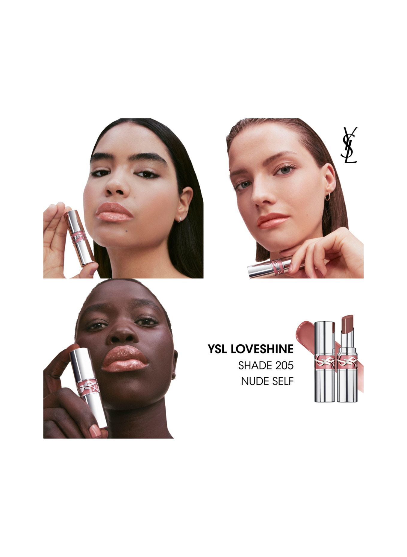 YVES SAINT LAURENT BEAUTÉ LOVESHINE: 205 NUDE SELF
