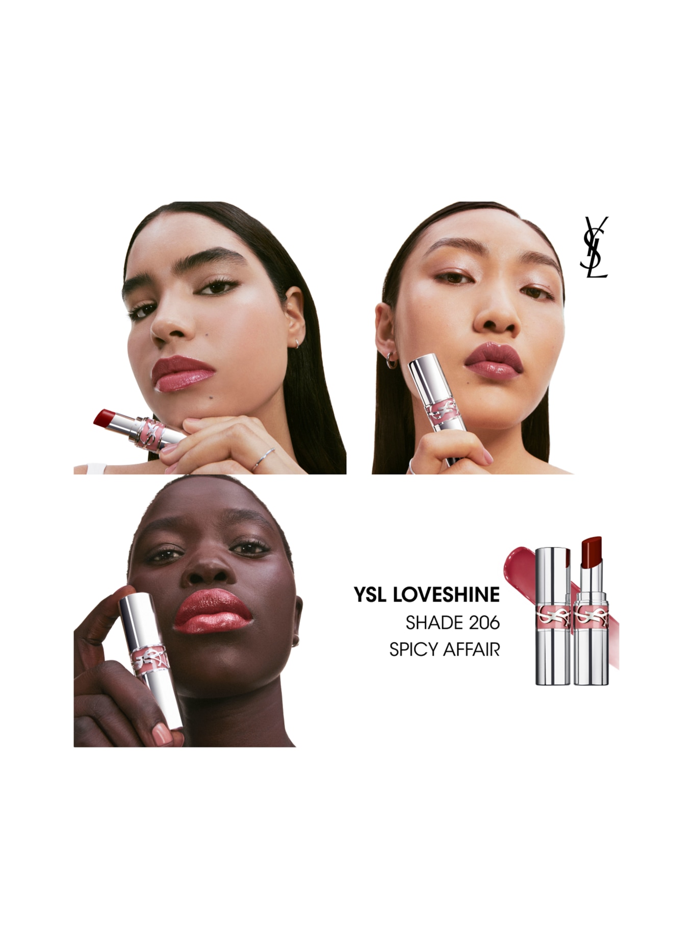 YVES SAINT LAURENT BEAUTÉ LOVESHINE: 206 SPICY AFFAIR