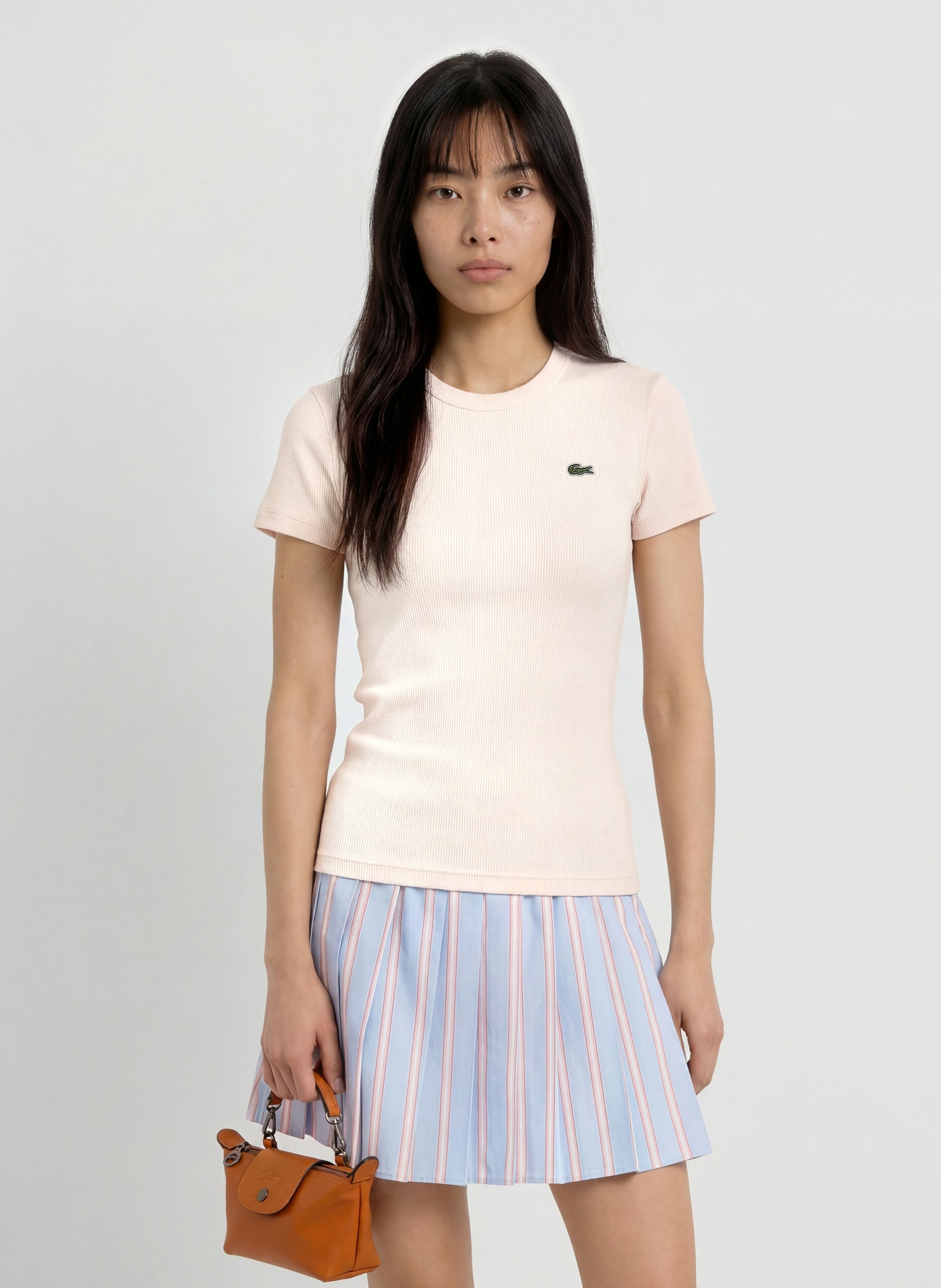 LACOSTE Tričko: RŮŽOVÁ