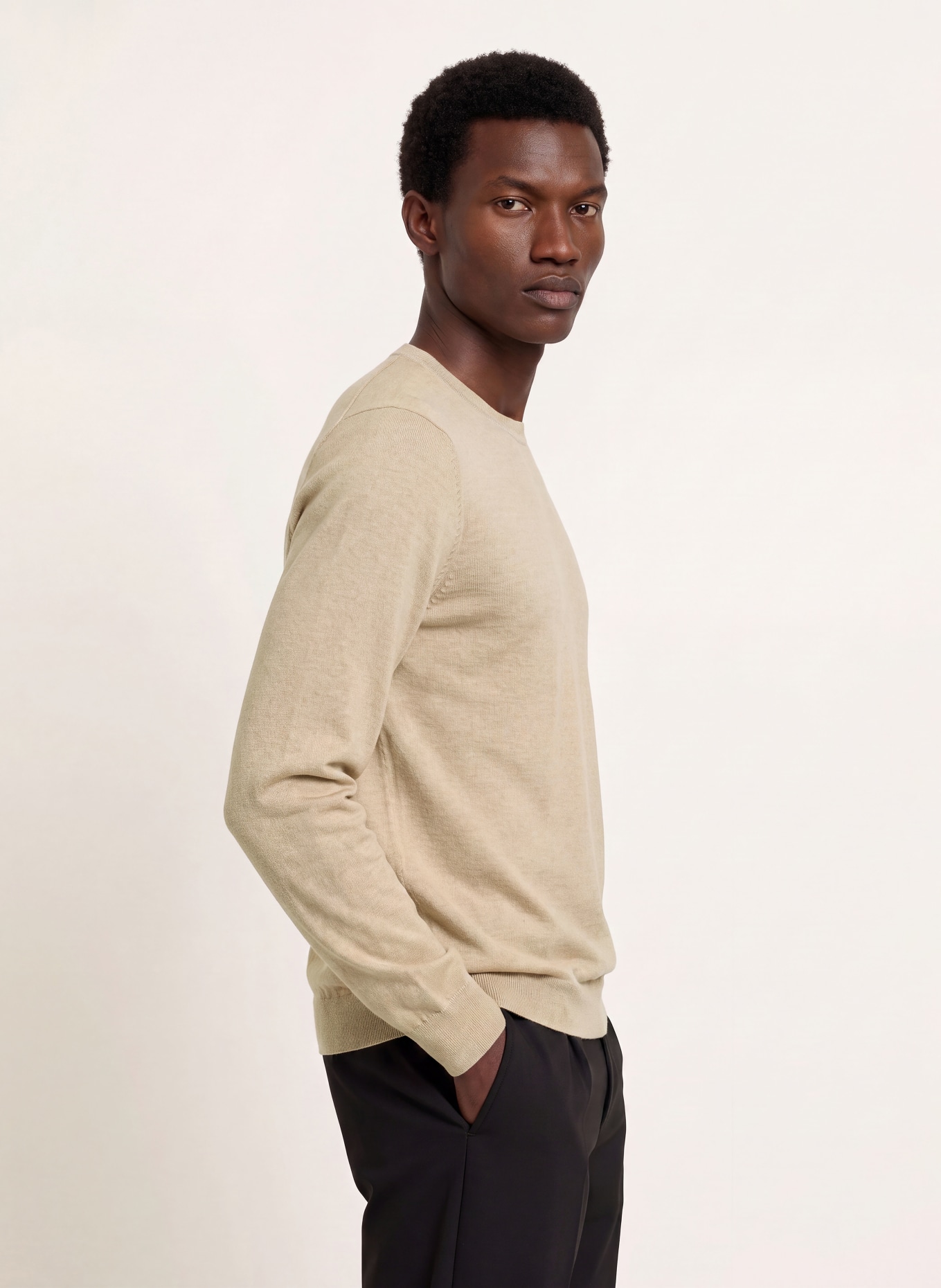 OLYMP Pullover: BEIGE
