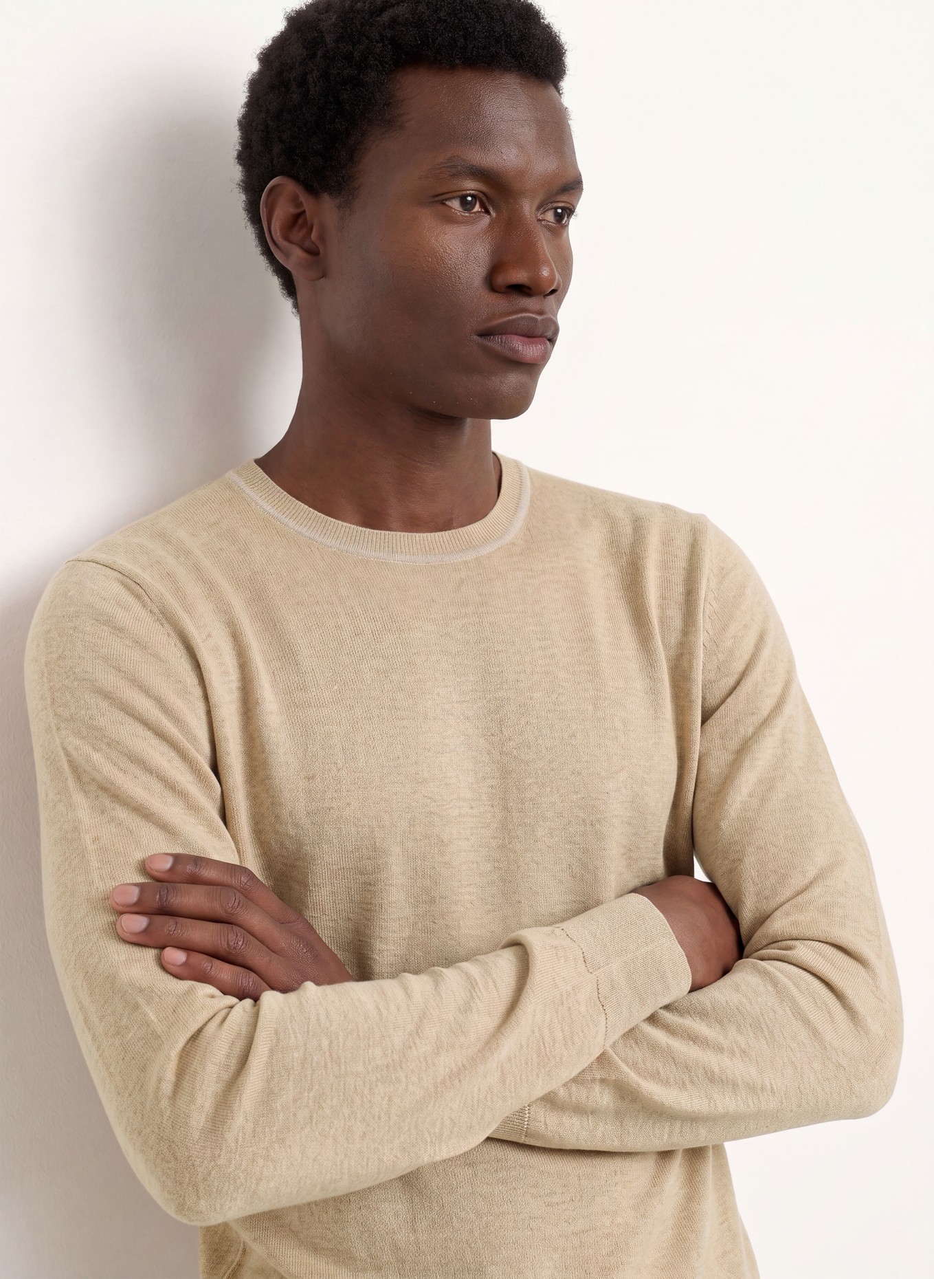 OLYMP Pullover: BEIGE