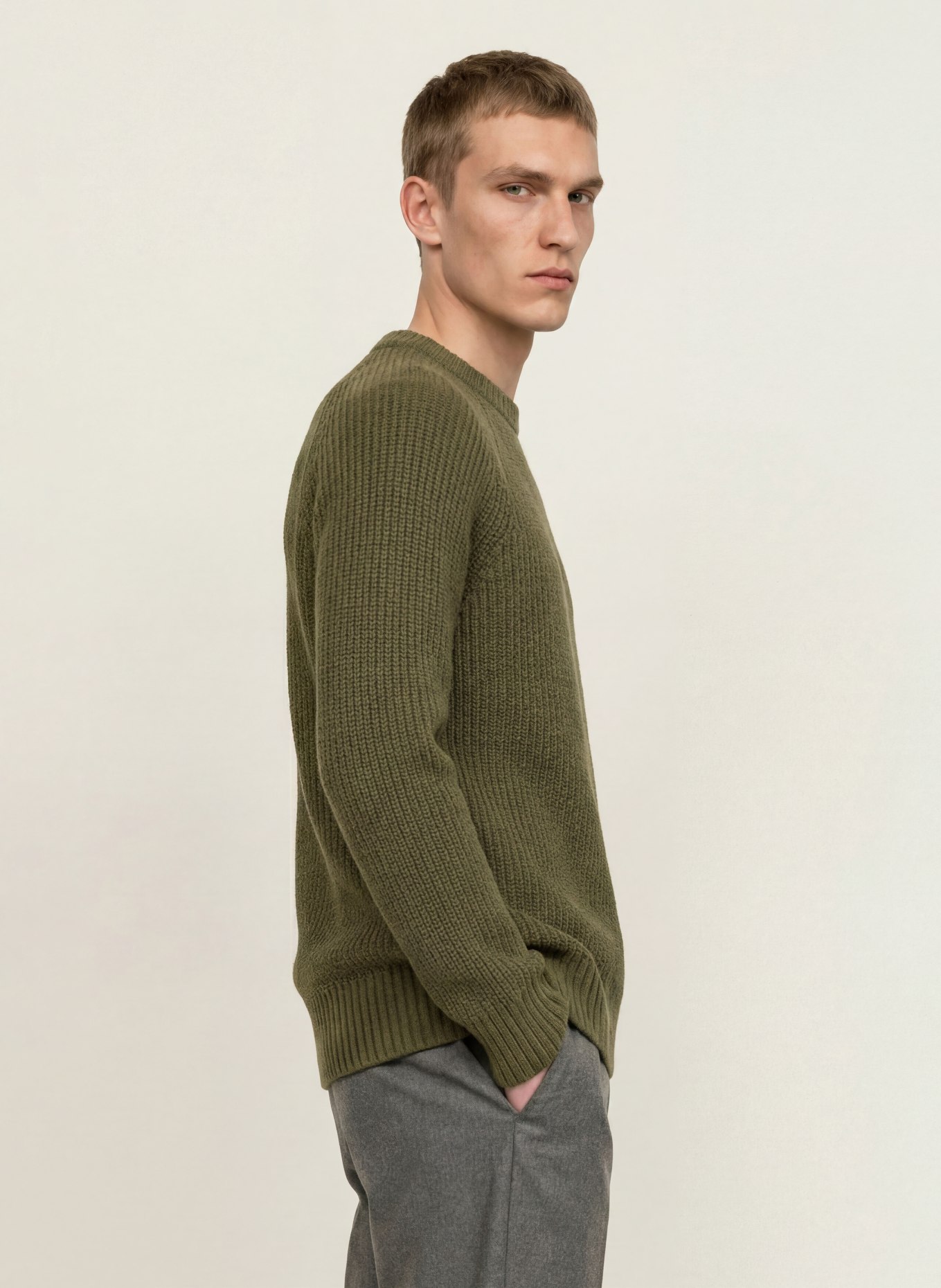 CLOSED Sweater: OLIVE