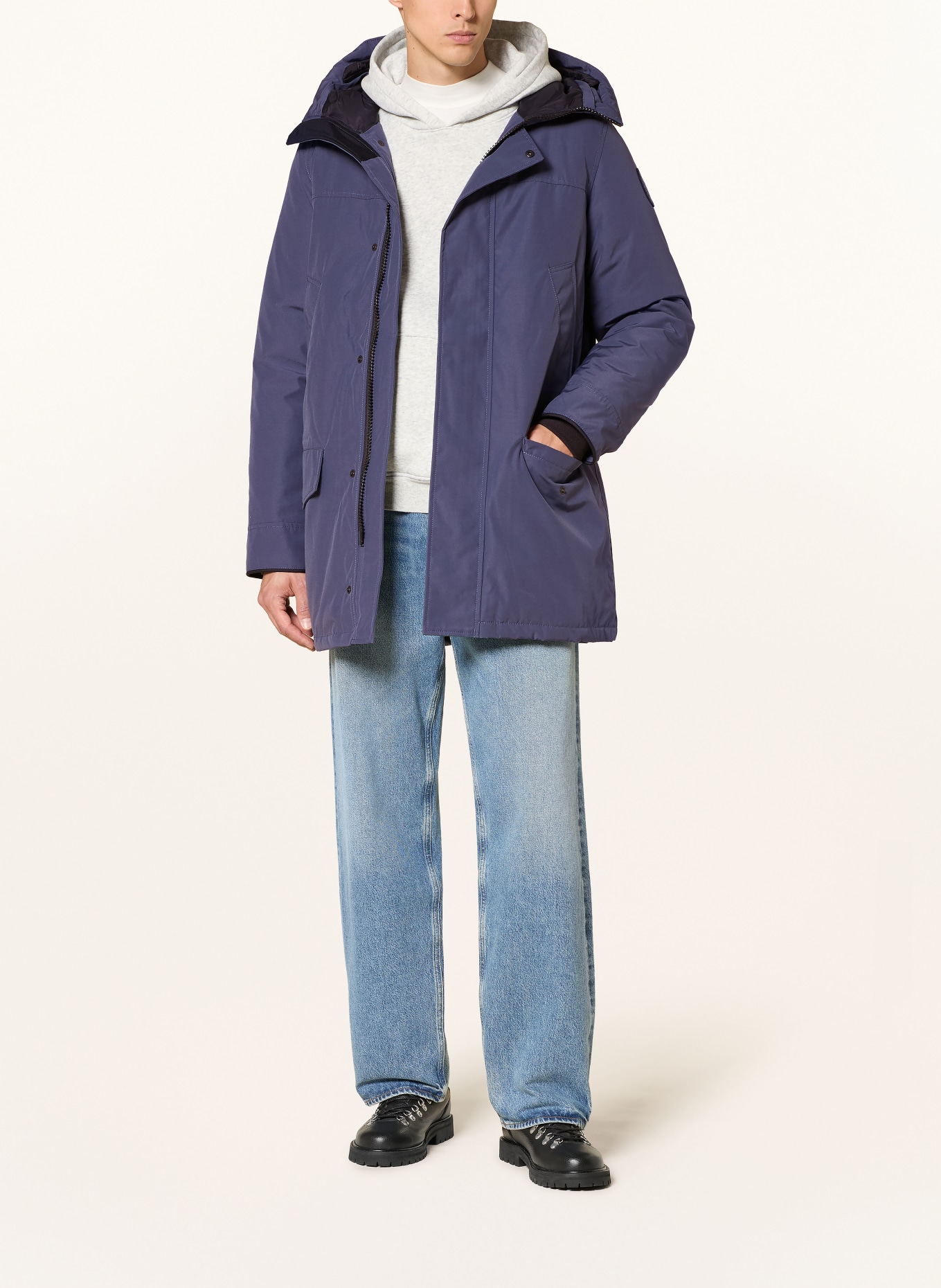CANADA GOOSE Parka en duvet LANGFORD: BLEU