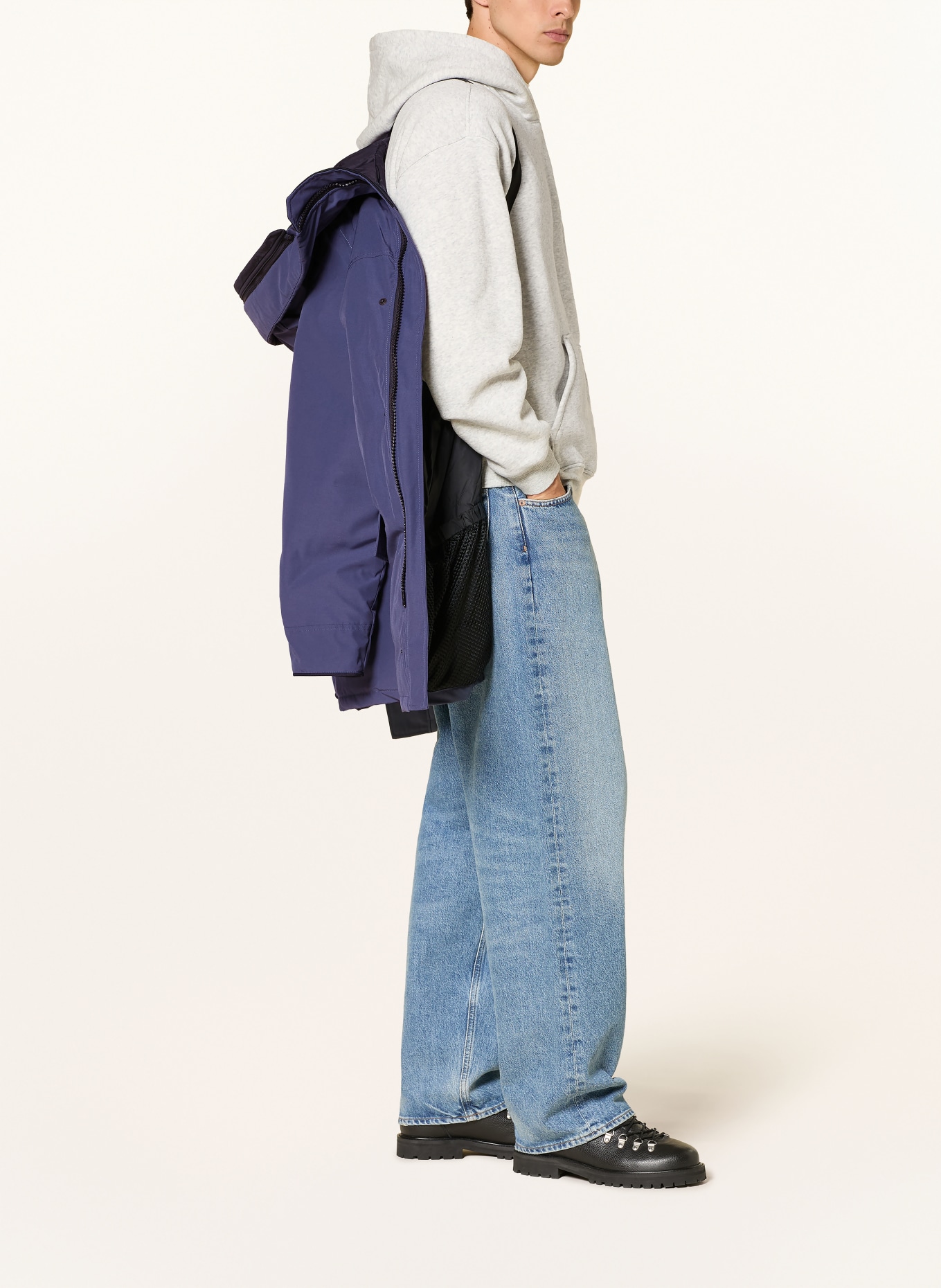 CANADA GOOSE Parka en duvet LANGFORD: BLEU