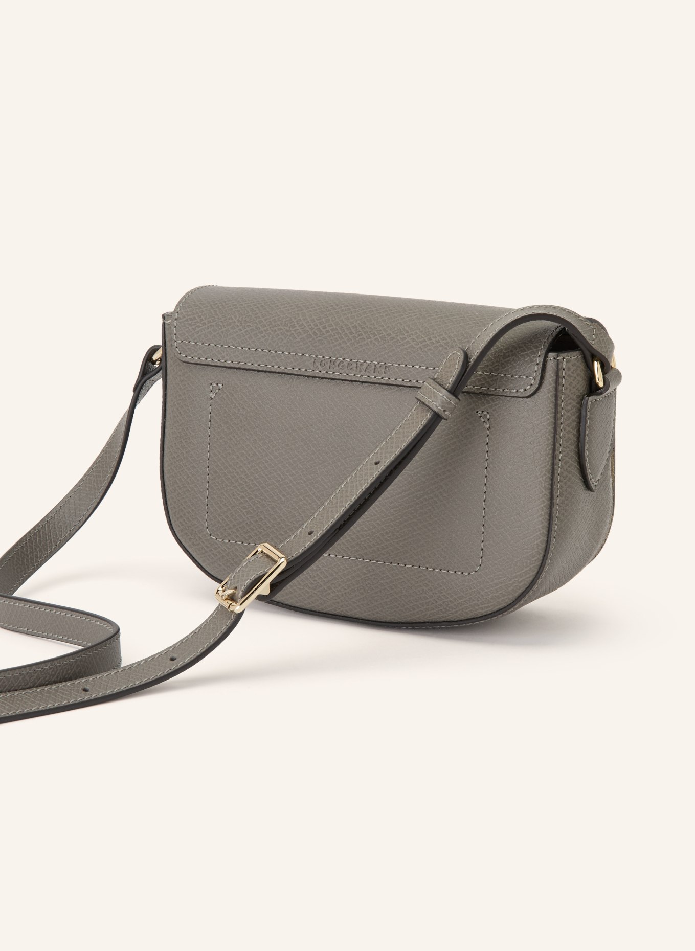 LONGCHAMP Umhängetasche ÉPURE: GRAU / GOLD