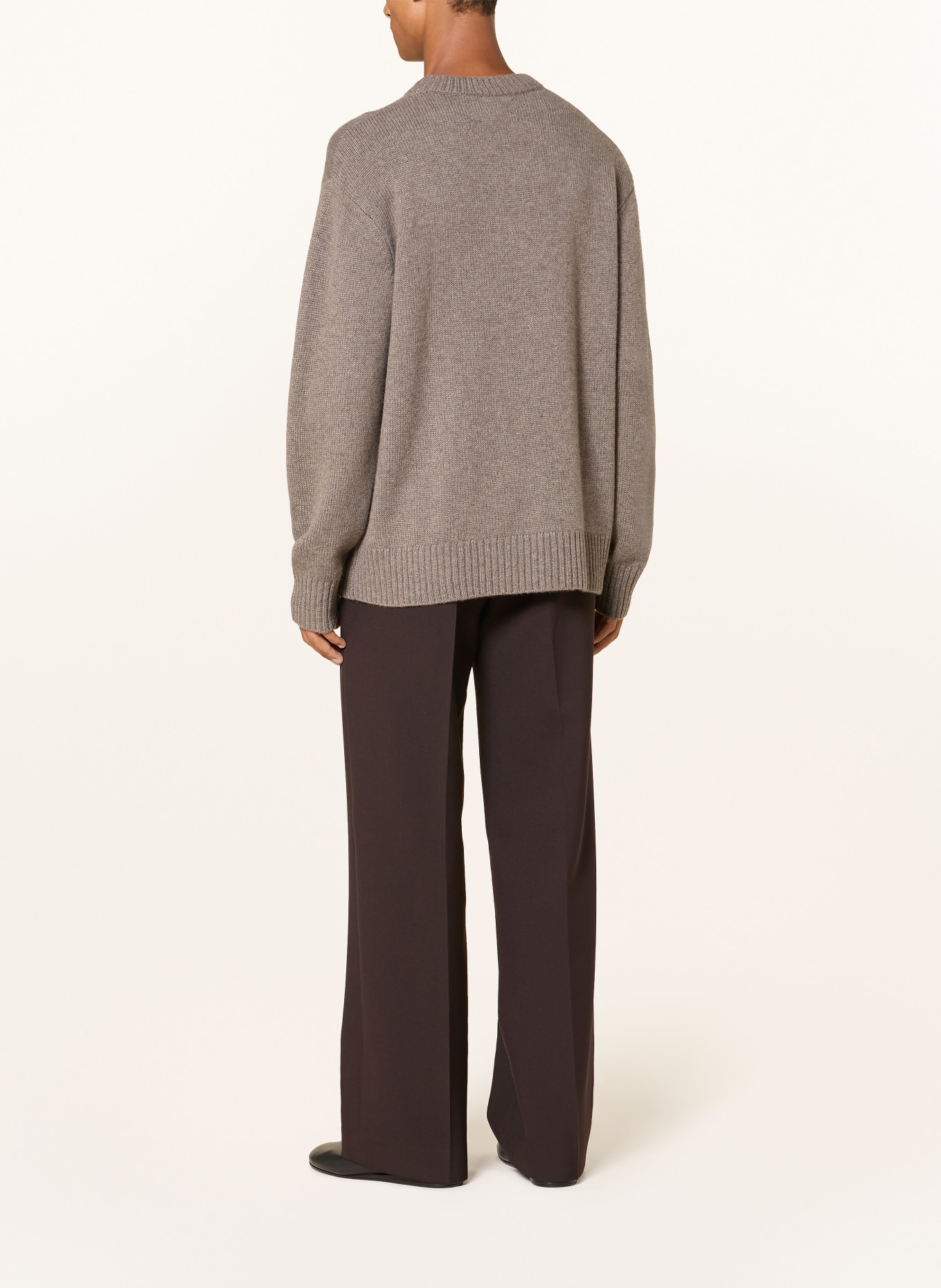 LISA YANG Cashmere-Pullover KRISTIAN: TAUPE