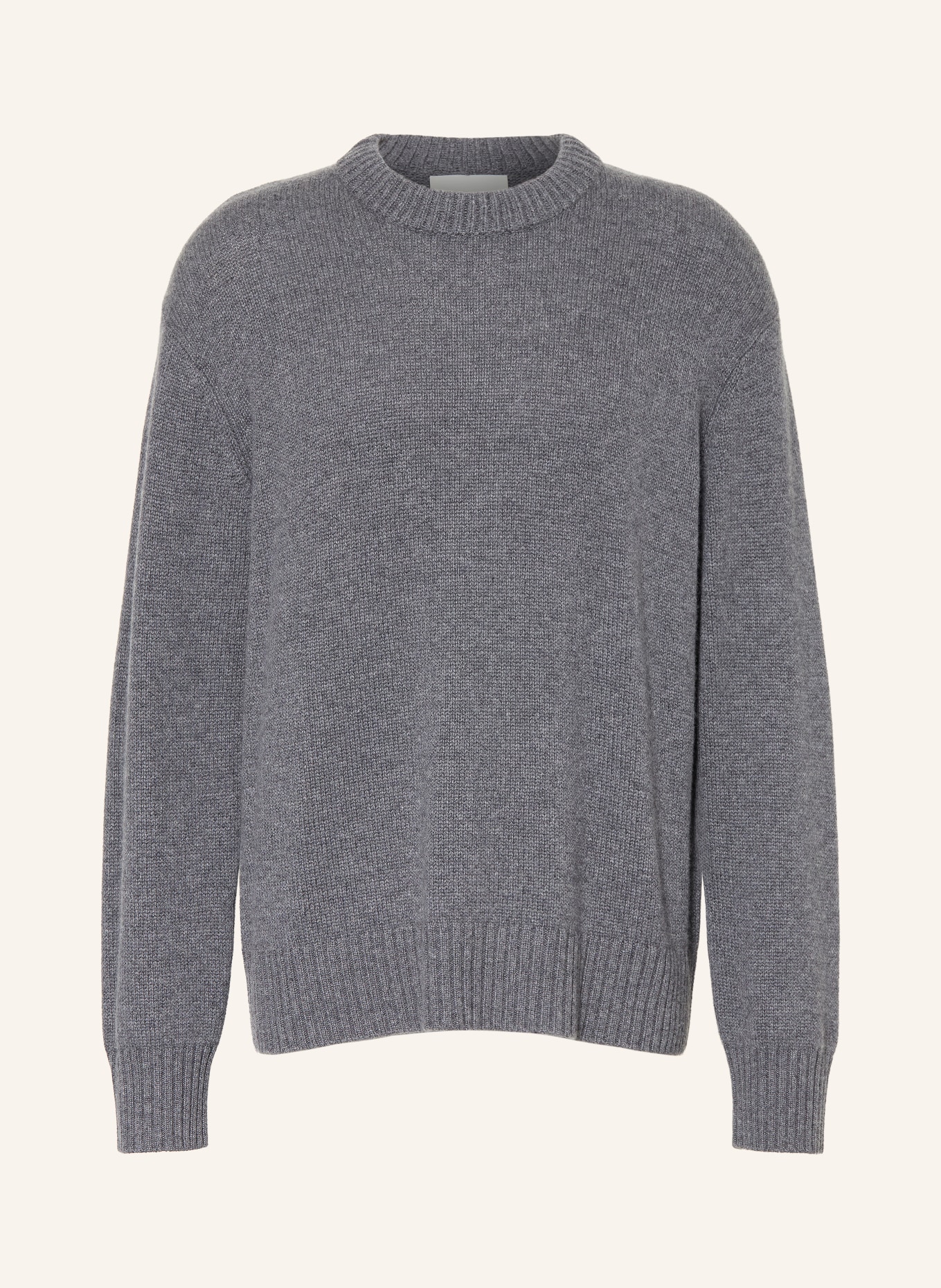 LISA YANG Cashmere-Pullover KRISTIAN: DUNKELGRAU