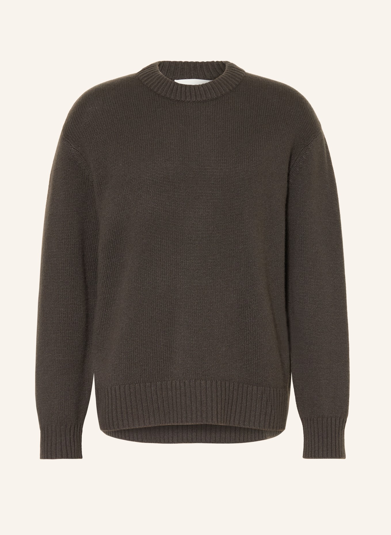 LISA YANG Cashmere-Pullover KRISTIAN: DUNKELBRAUN