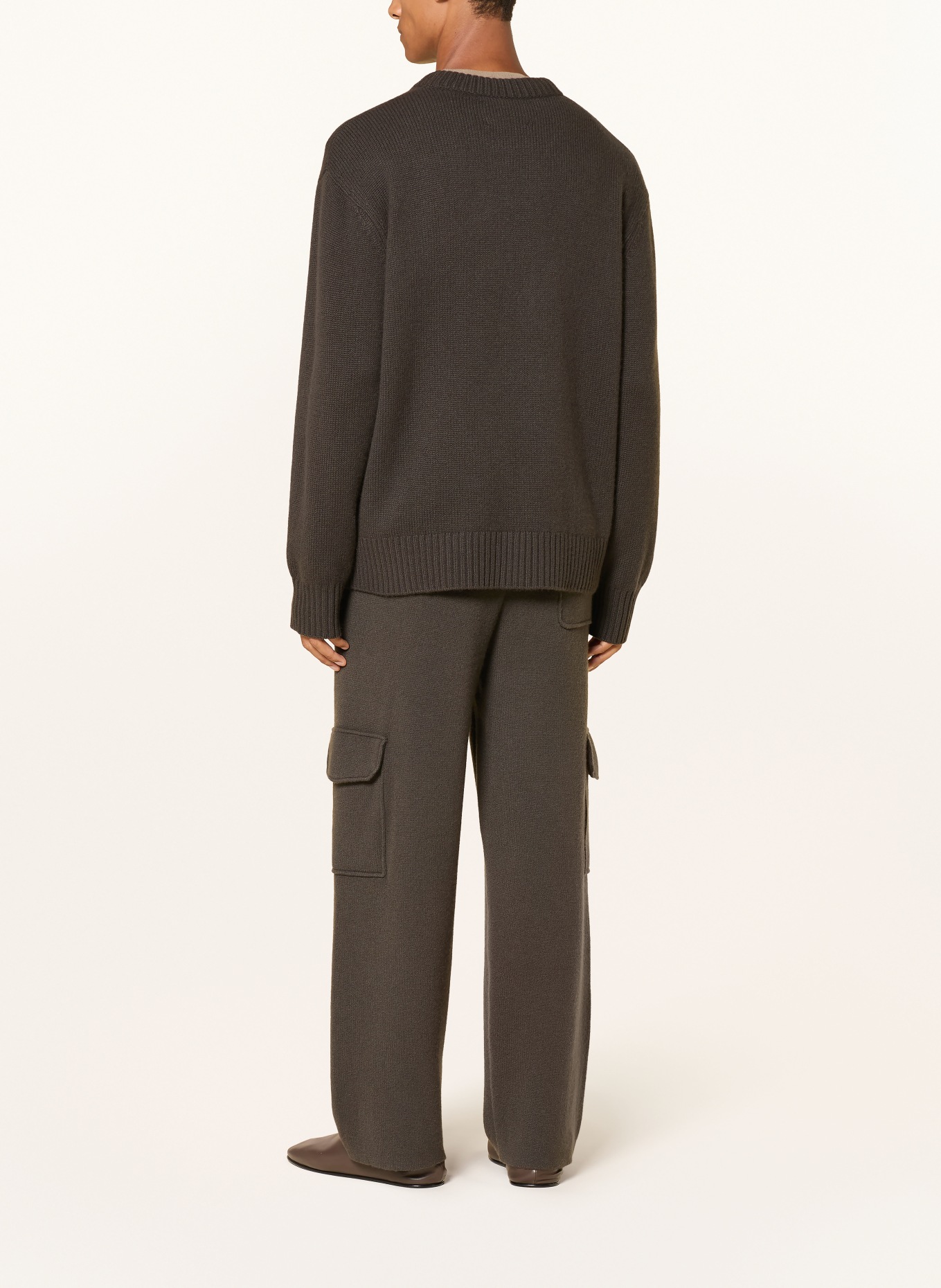 LISA YANG Cashmere-Pullover KRISTIAN: DUNKELBRAUN