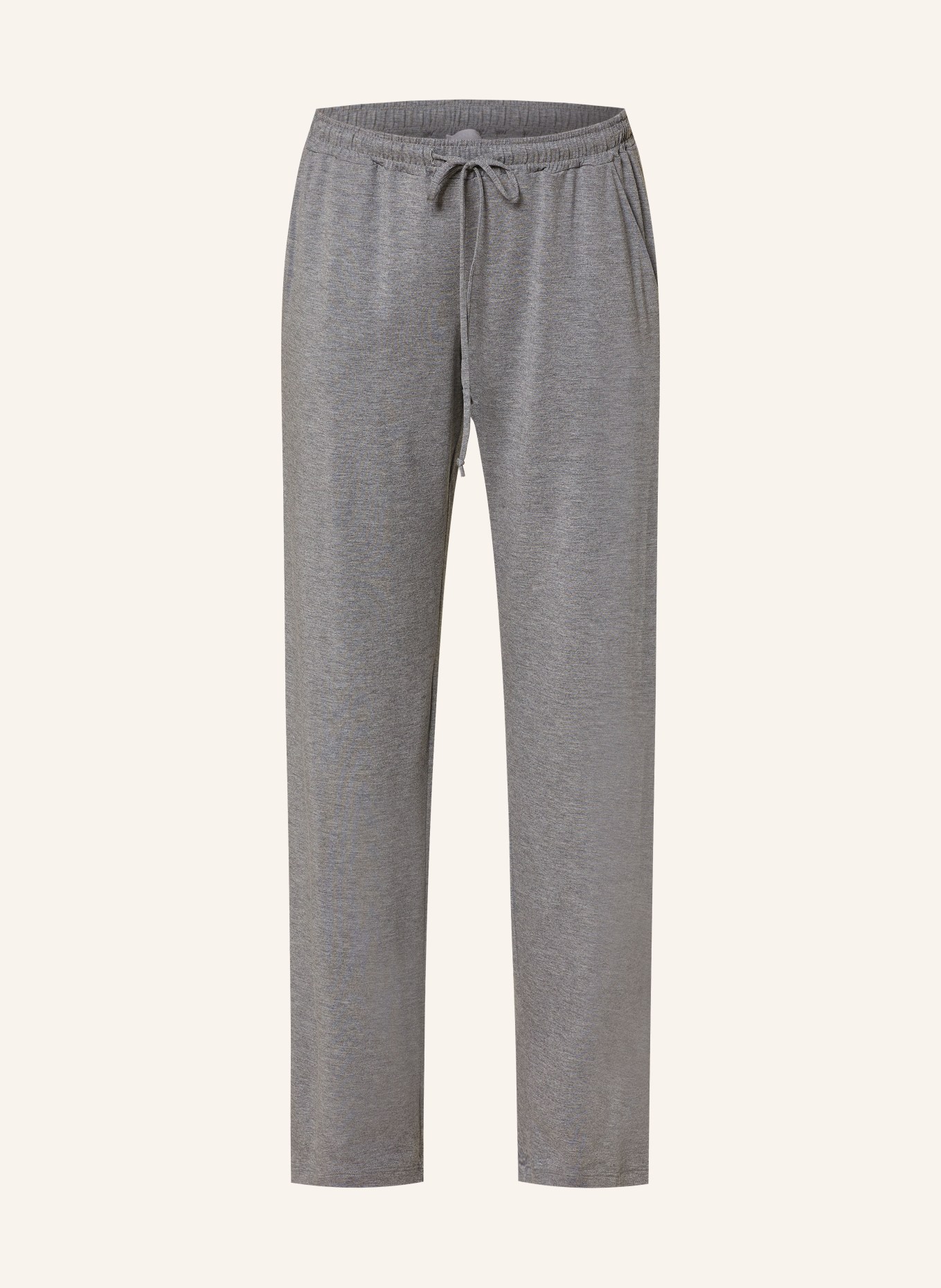 HANRO Schlafhose NATURAL ELEGANCE: GRAU
