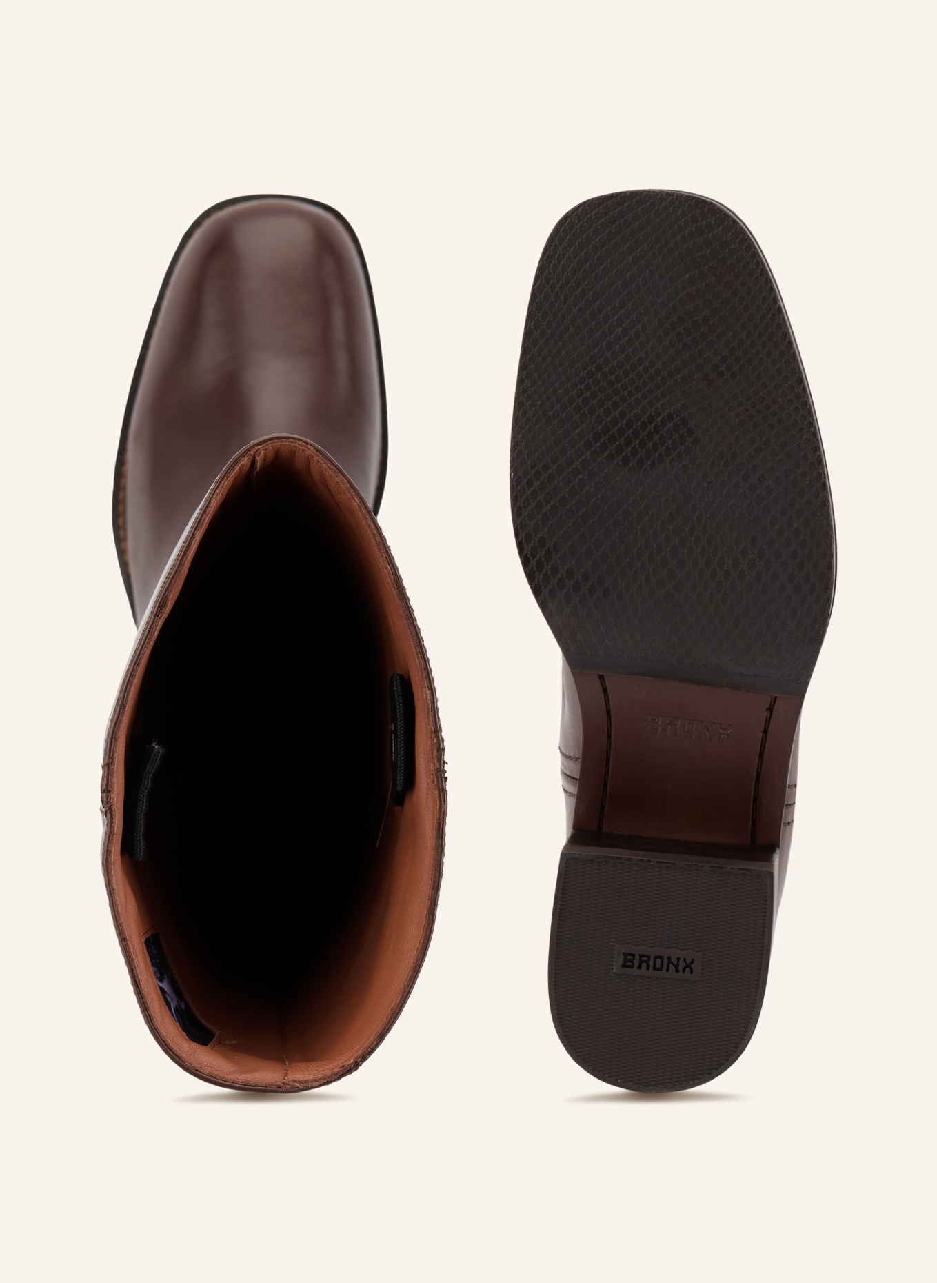 BRONX Stiefel KY-LEY: DUNKELBRAUN