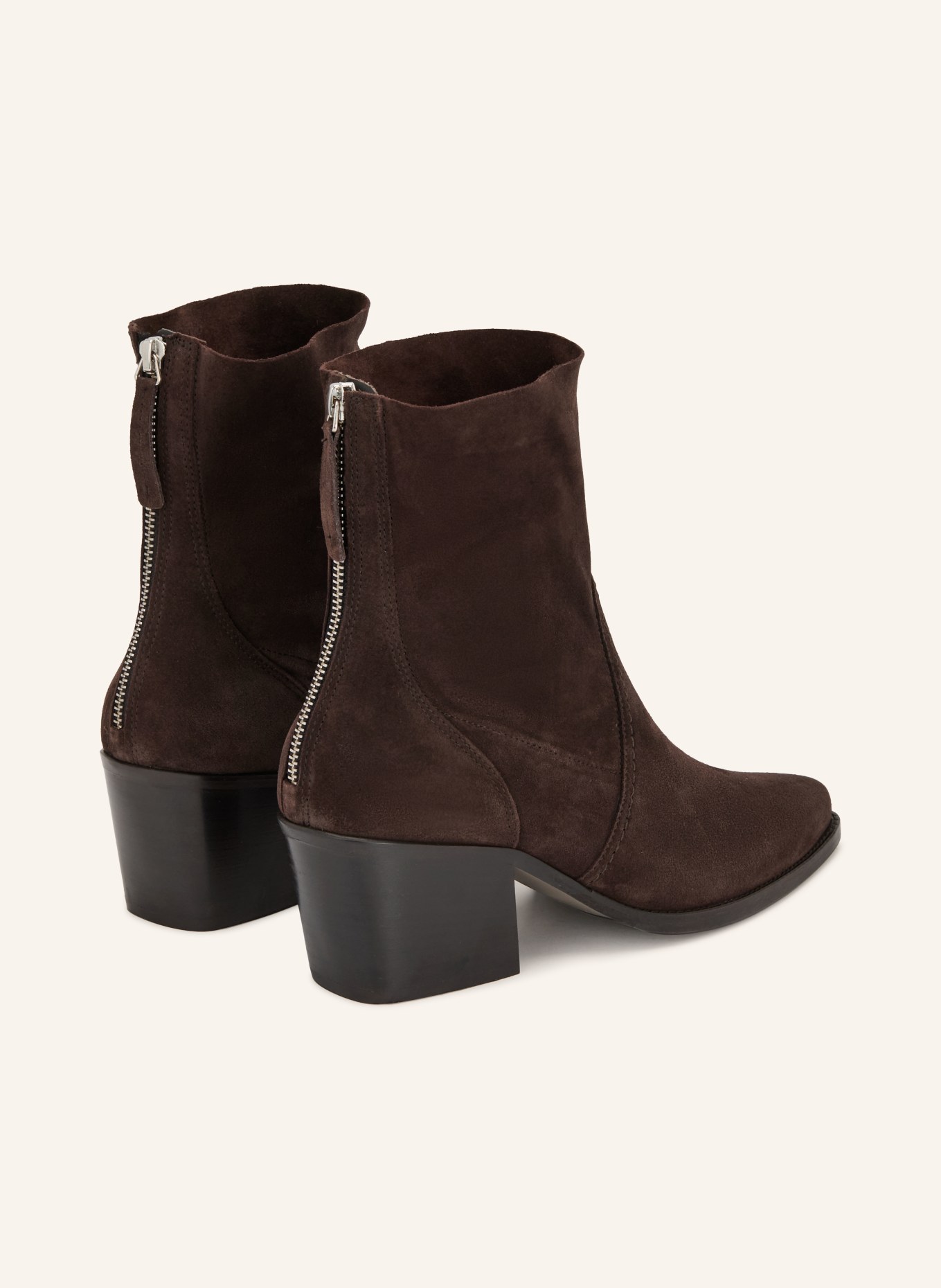 paul green Cowboy Boots: DUNKELBRAUN