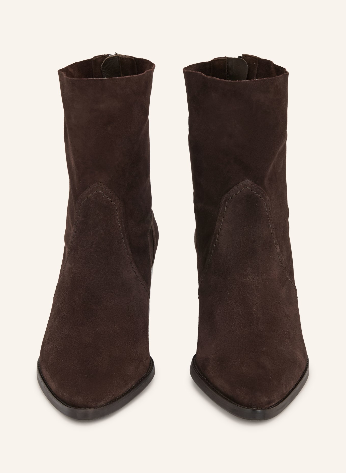 paul green Cowboy Boots: DUNKELBRAUN