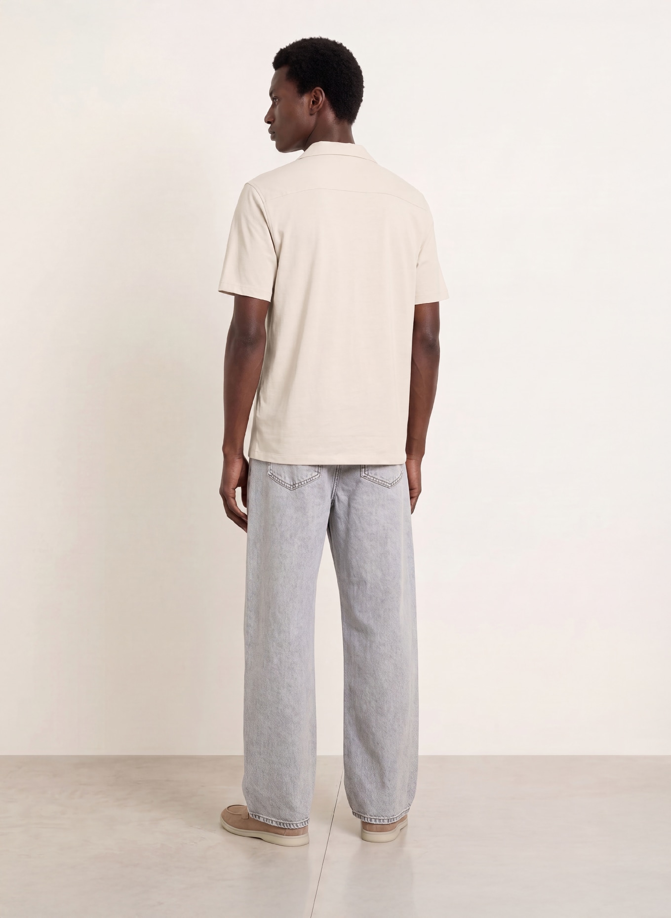 ALLSAINTS Resorthemd HUDSON Relaxed Fit: ECRU