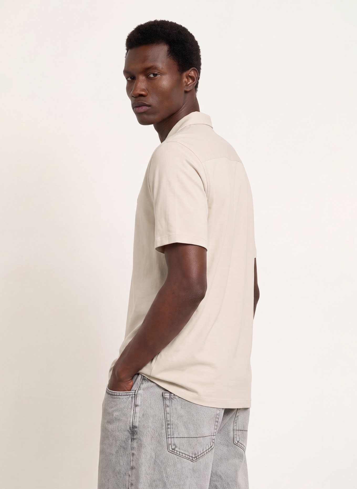 ALLSAINTS Resorthemd HUDSON Relaxed Fit: ECRU