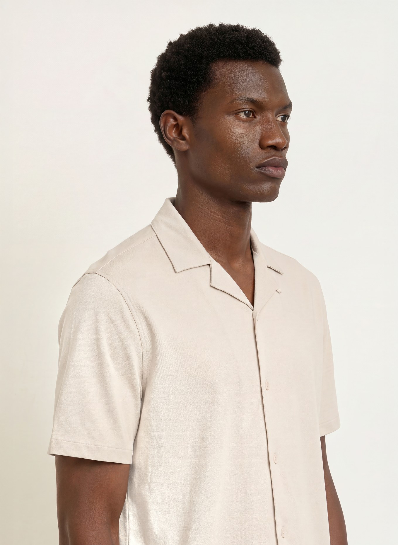 ALLSAINTS Resorthemd HUDSON Relaxed Fit: ECRU