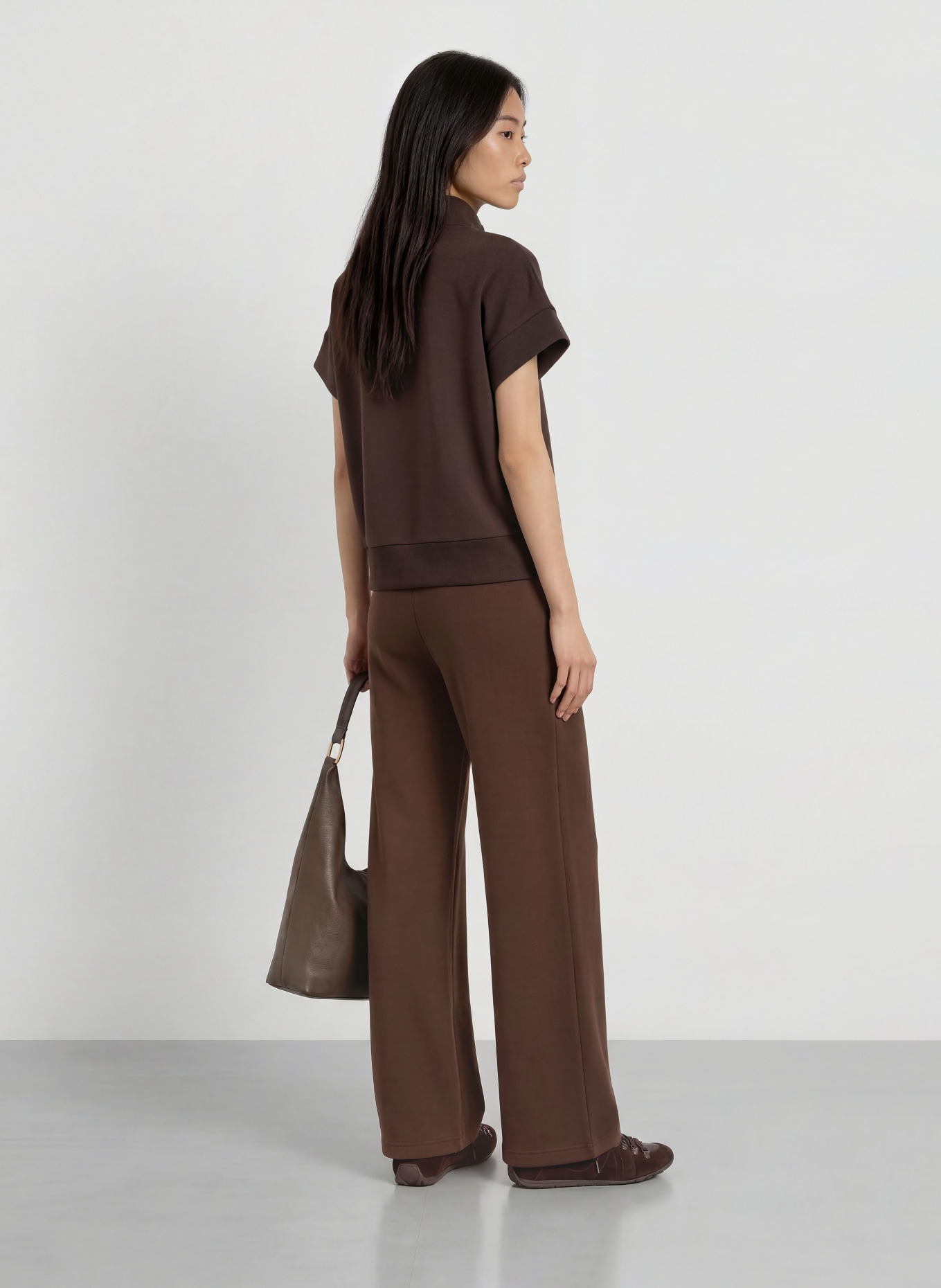 VARLEY Sweatpants: DUNKELBRAUN