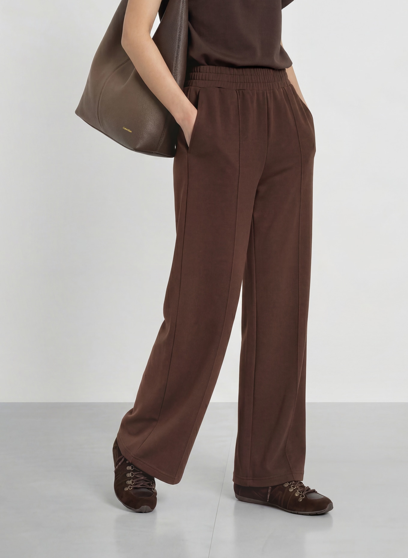 VARLEY Sweatpants: DUNKELBRAUN