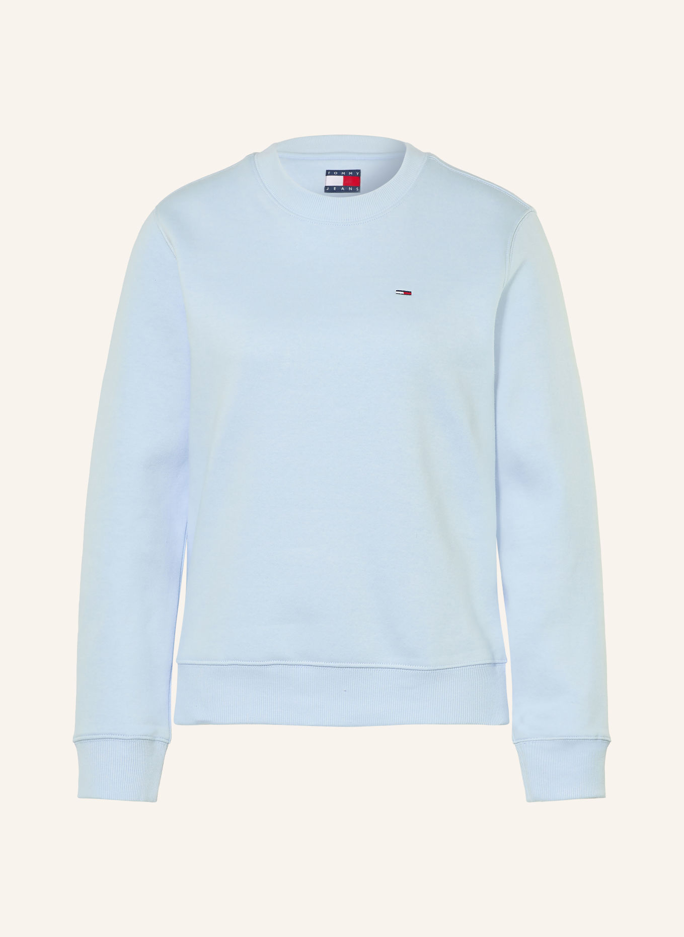 TOMMY JEANS Sweatshirt: HELLBLAU