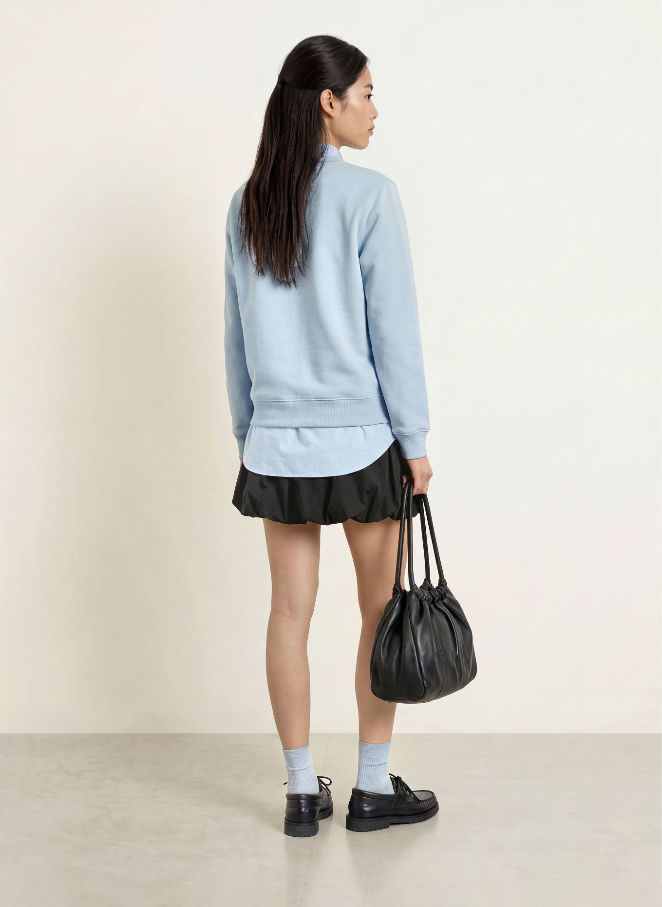 TOMMY JEANS Sweatshirt: HELLBLAU
