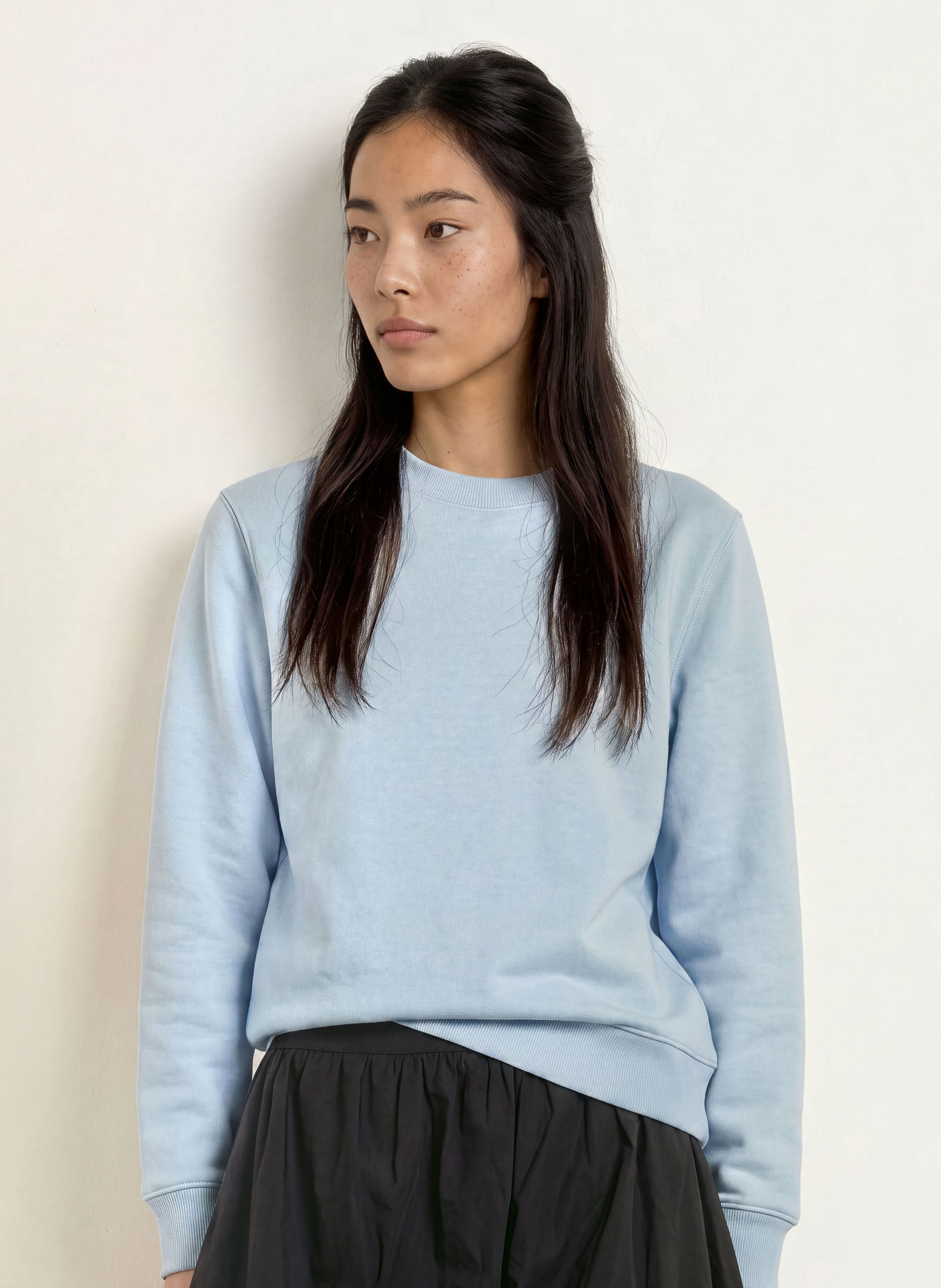 TOMMY JEANS Sweatshirt: HELLBLAU
