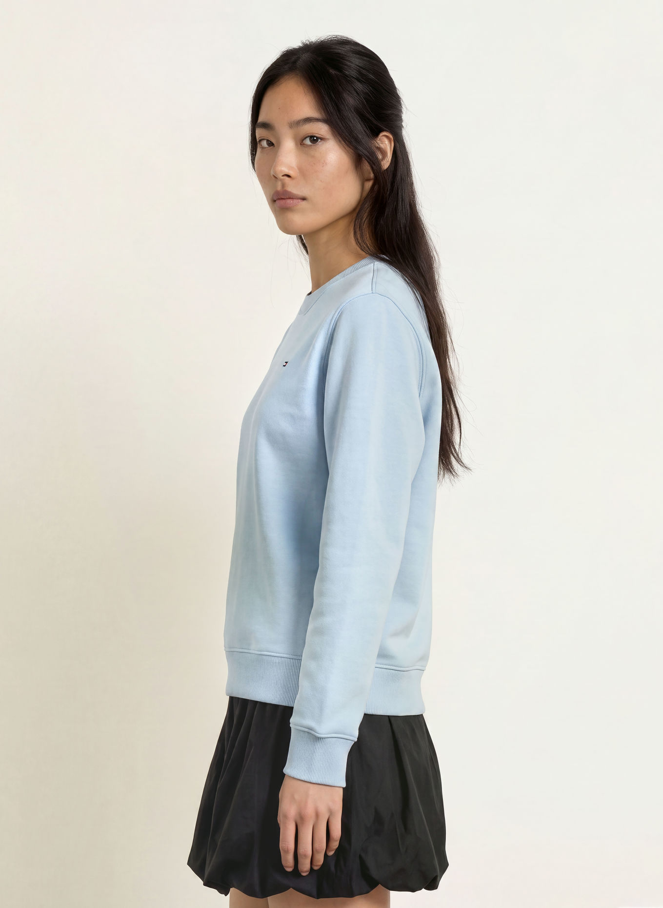 TOMMY JEANS Sweatshirt: HELLBLAU