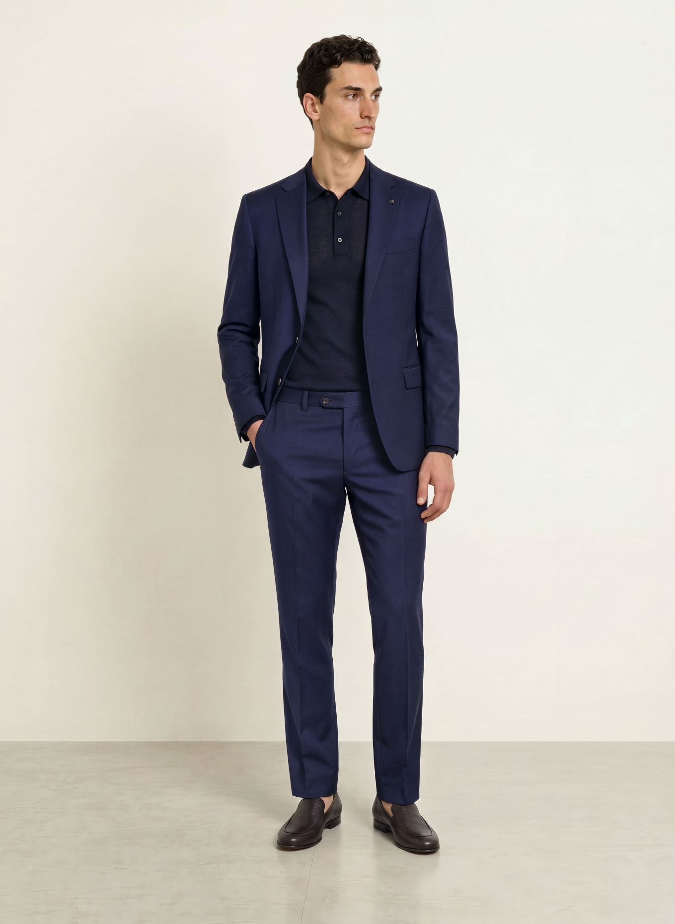 DIGEL PER Modern Fit Suit Pants: 22 BLAU