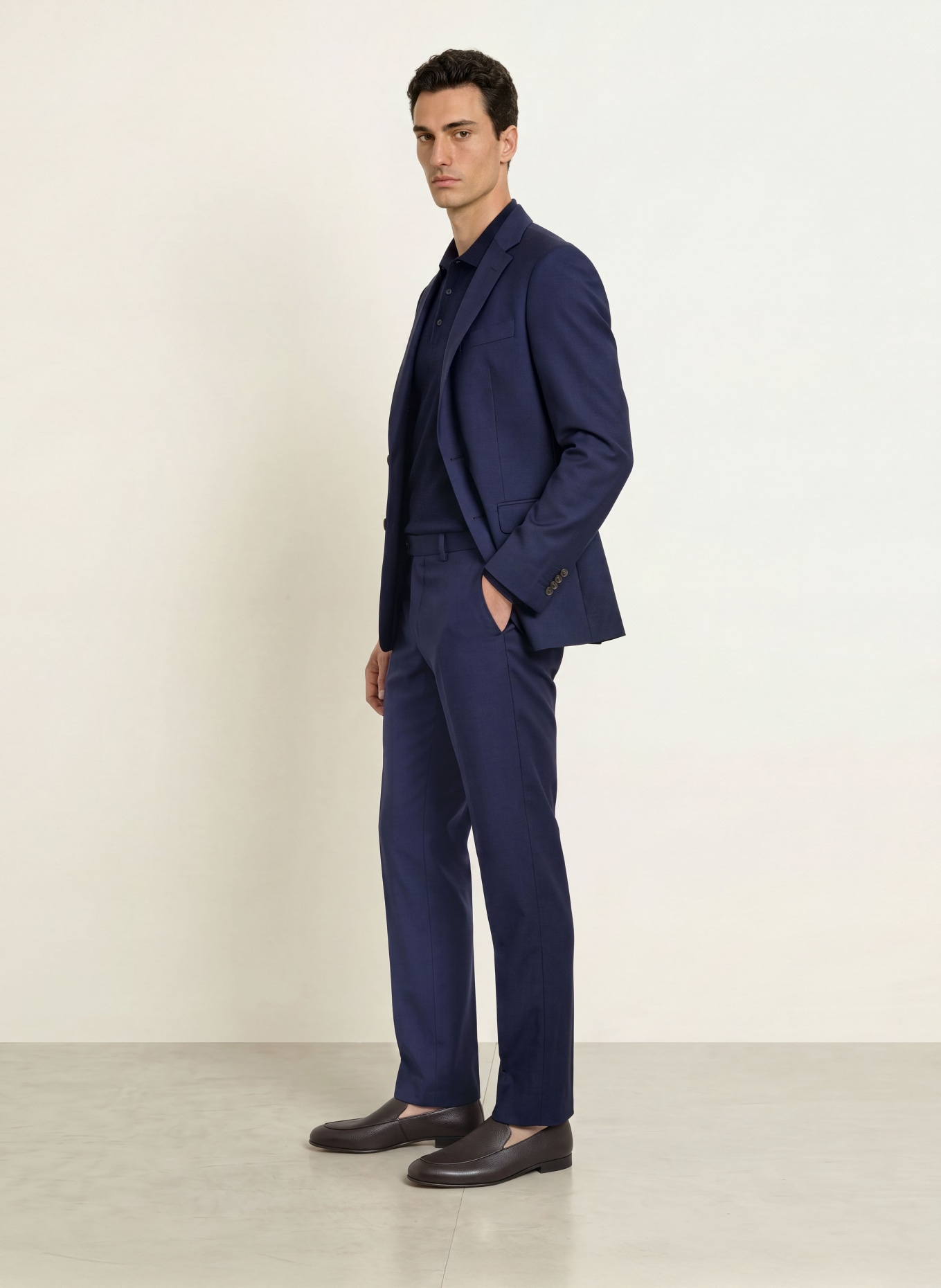 DIGEL PER Modern Fit Suit Pants: 22 BLAU