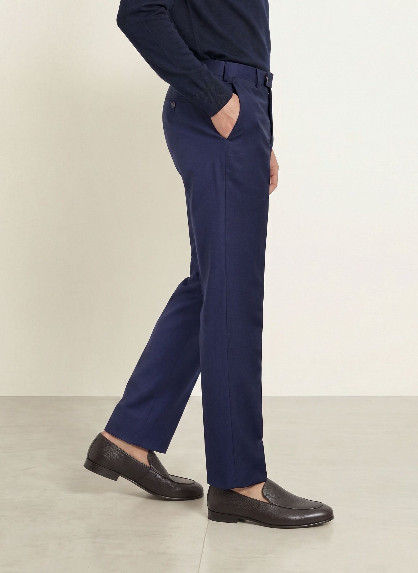 DIGEL PER Modern Fit Suit Pants: 22 BLAU
