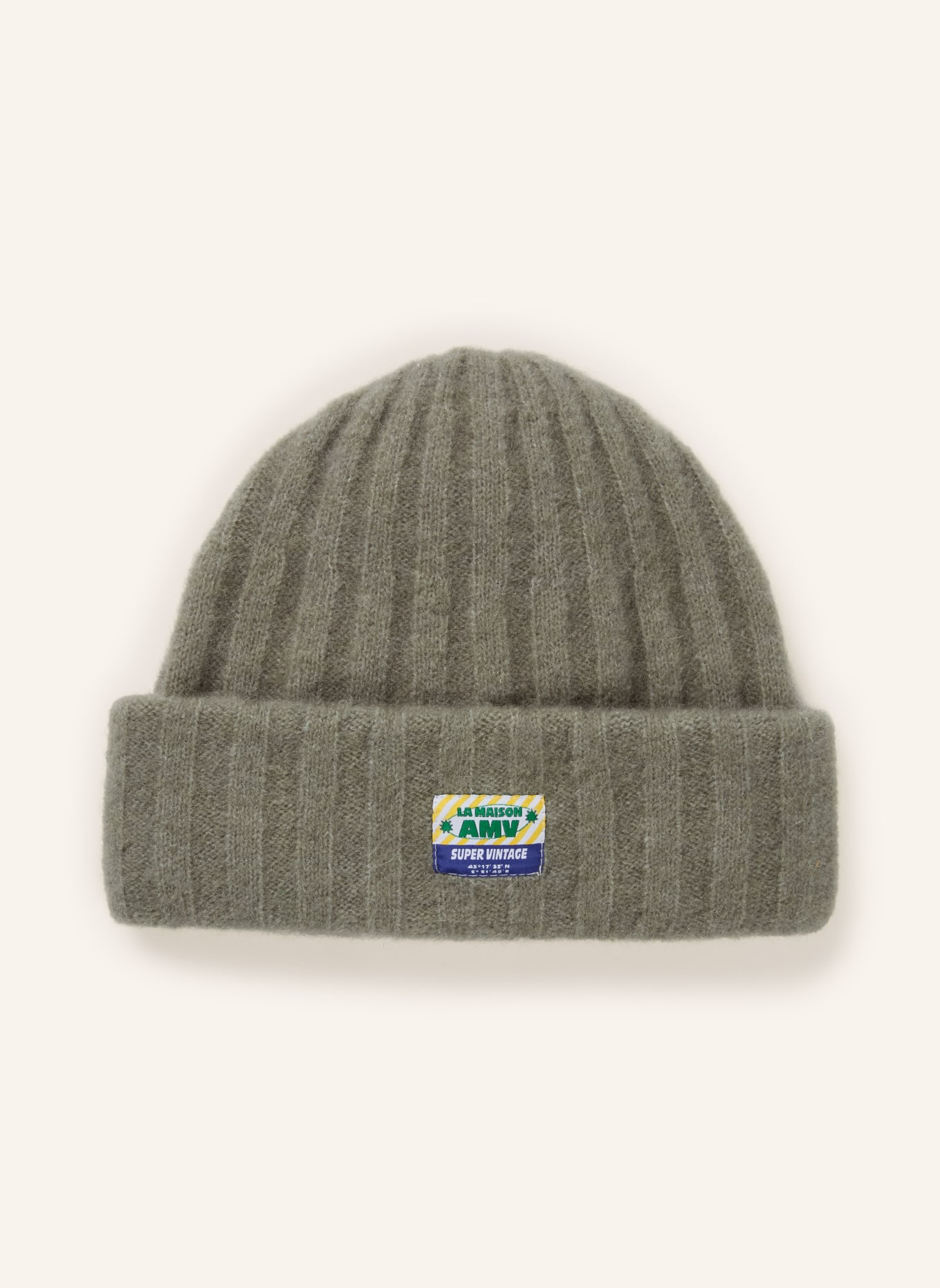 American Vintage Mössa BONNETS med alpacka: GRÖN