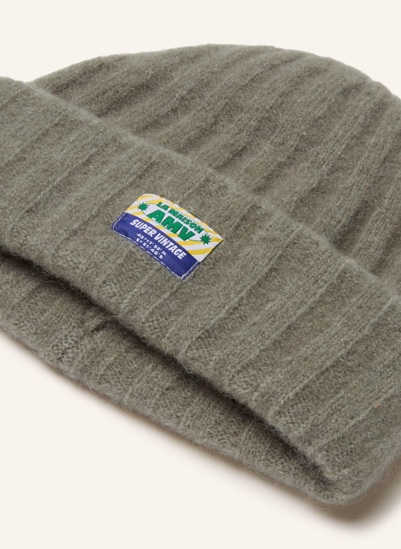 American Vintage Mössa BONNETS med alpacka: GRÖN