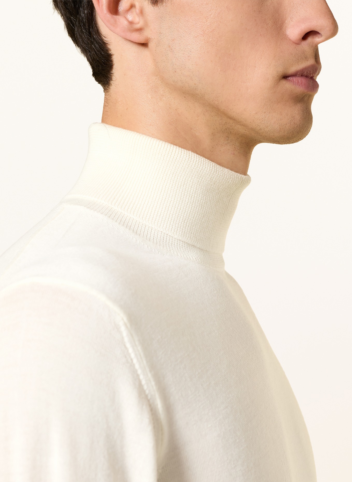 DANIELE FIESOLI Rollkragenpullover: HELLGELB