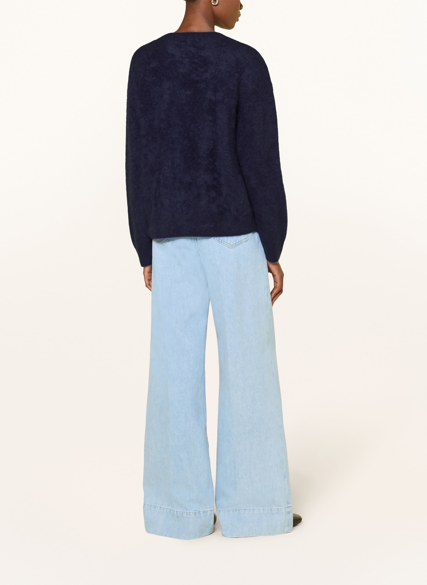 windsor. Cashmere-Pullover: DUNKELBLAU