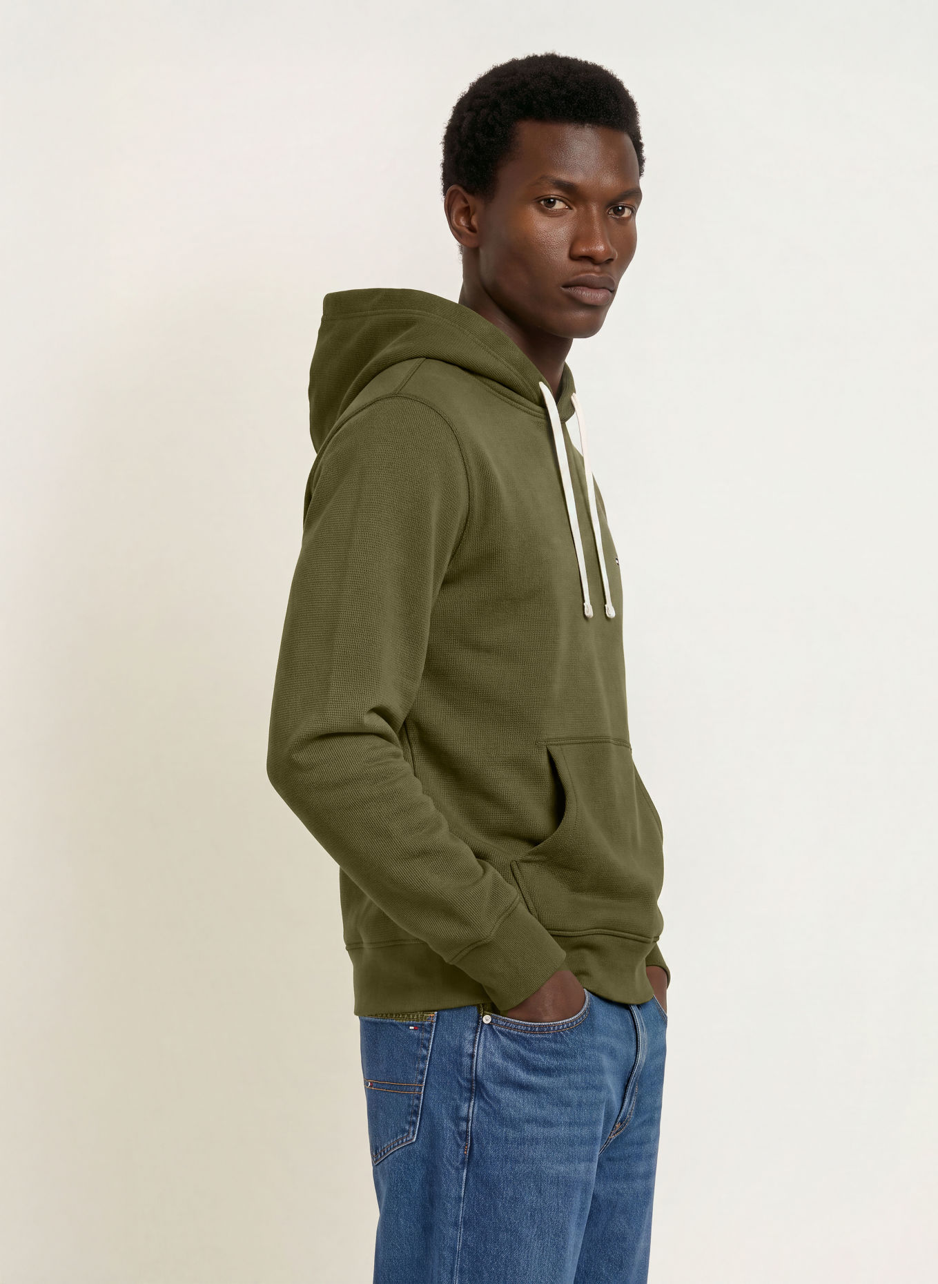 TOMMY HILFIGER Hoodie: GREEN