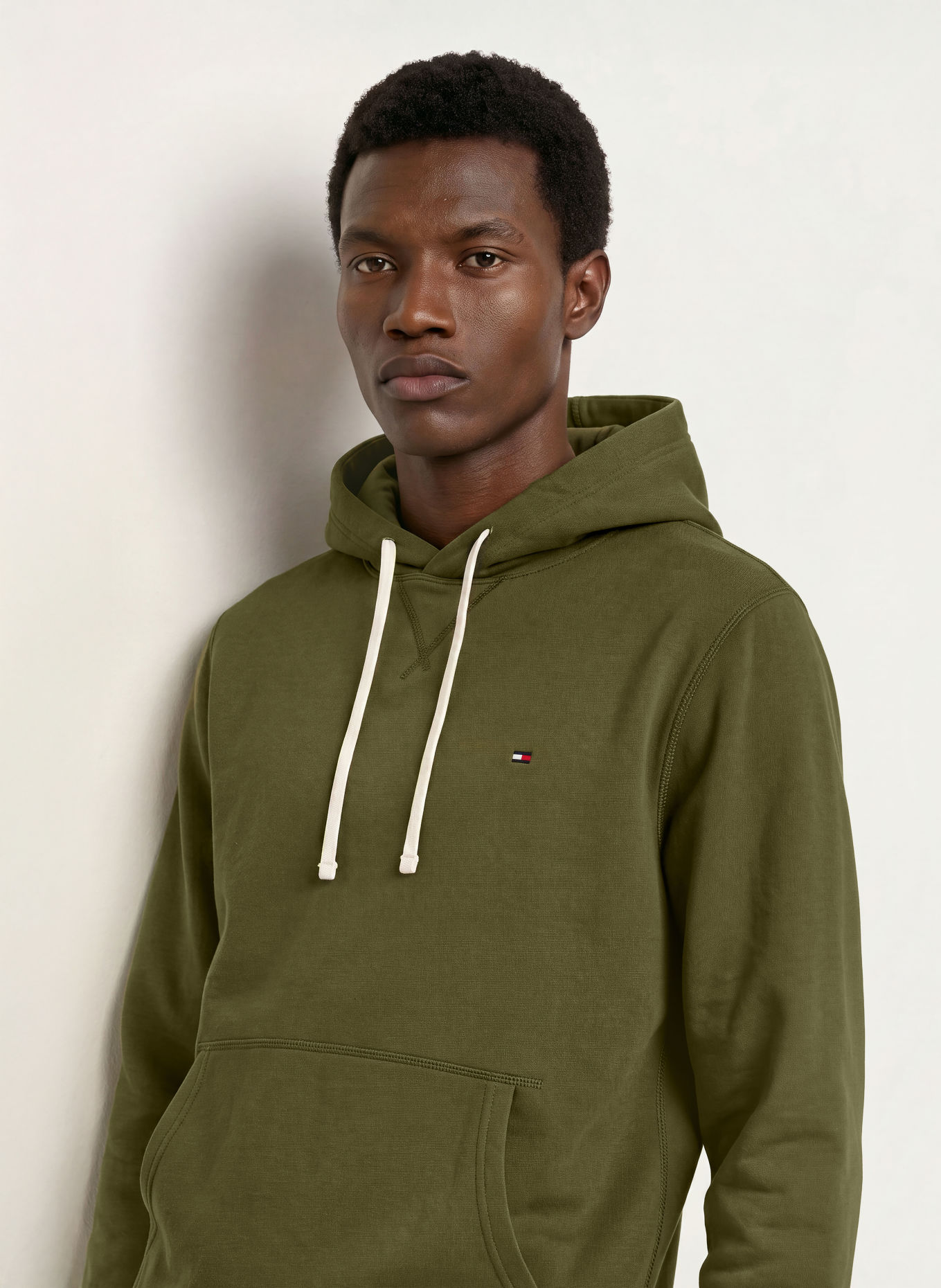 TOMMY HILFIGER Hoodie: GREEN