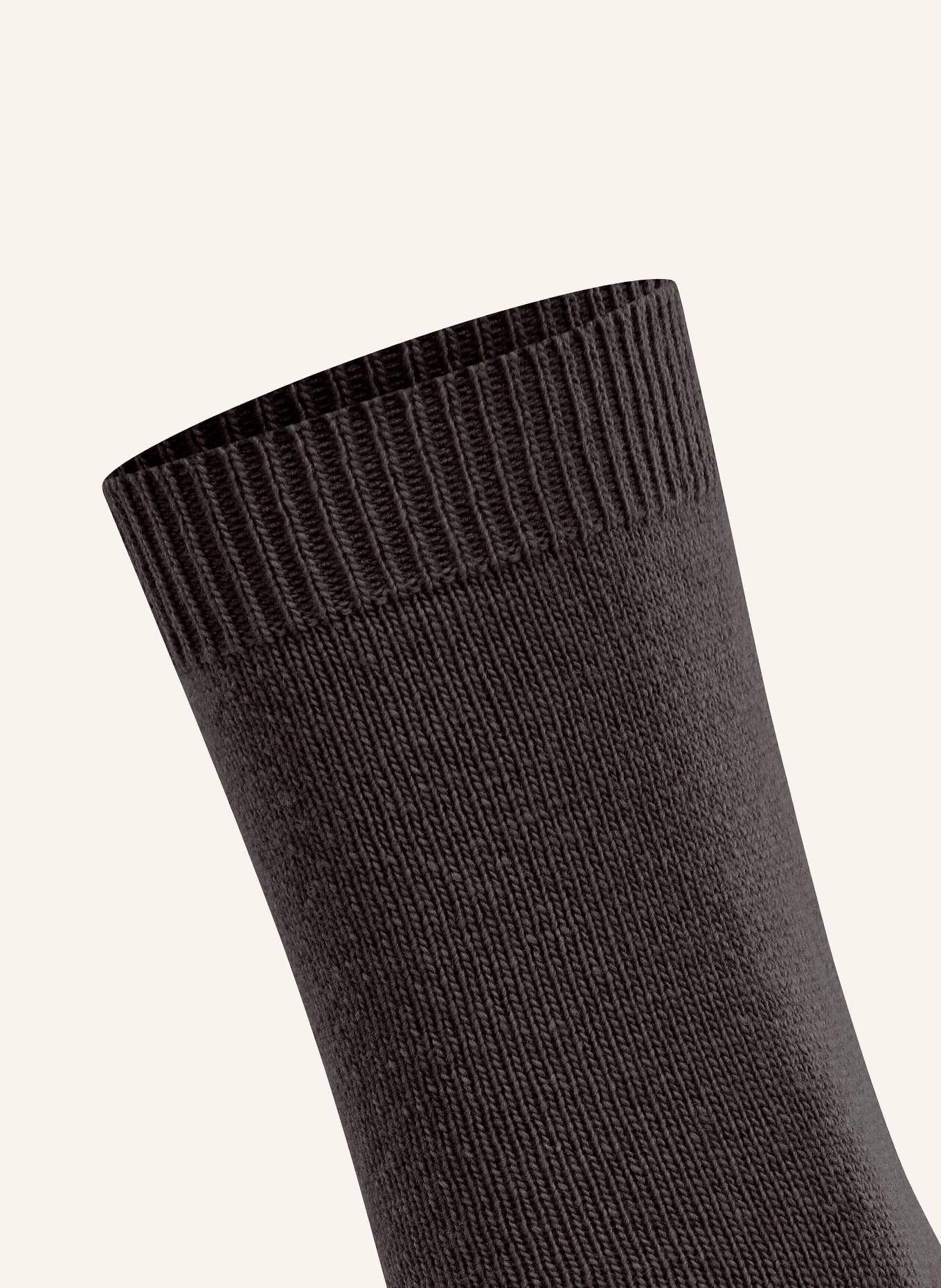 FALKE Socken COSY WOOL mit Merinowolle: 5233 DARK BROWN