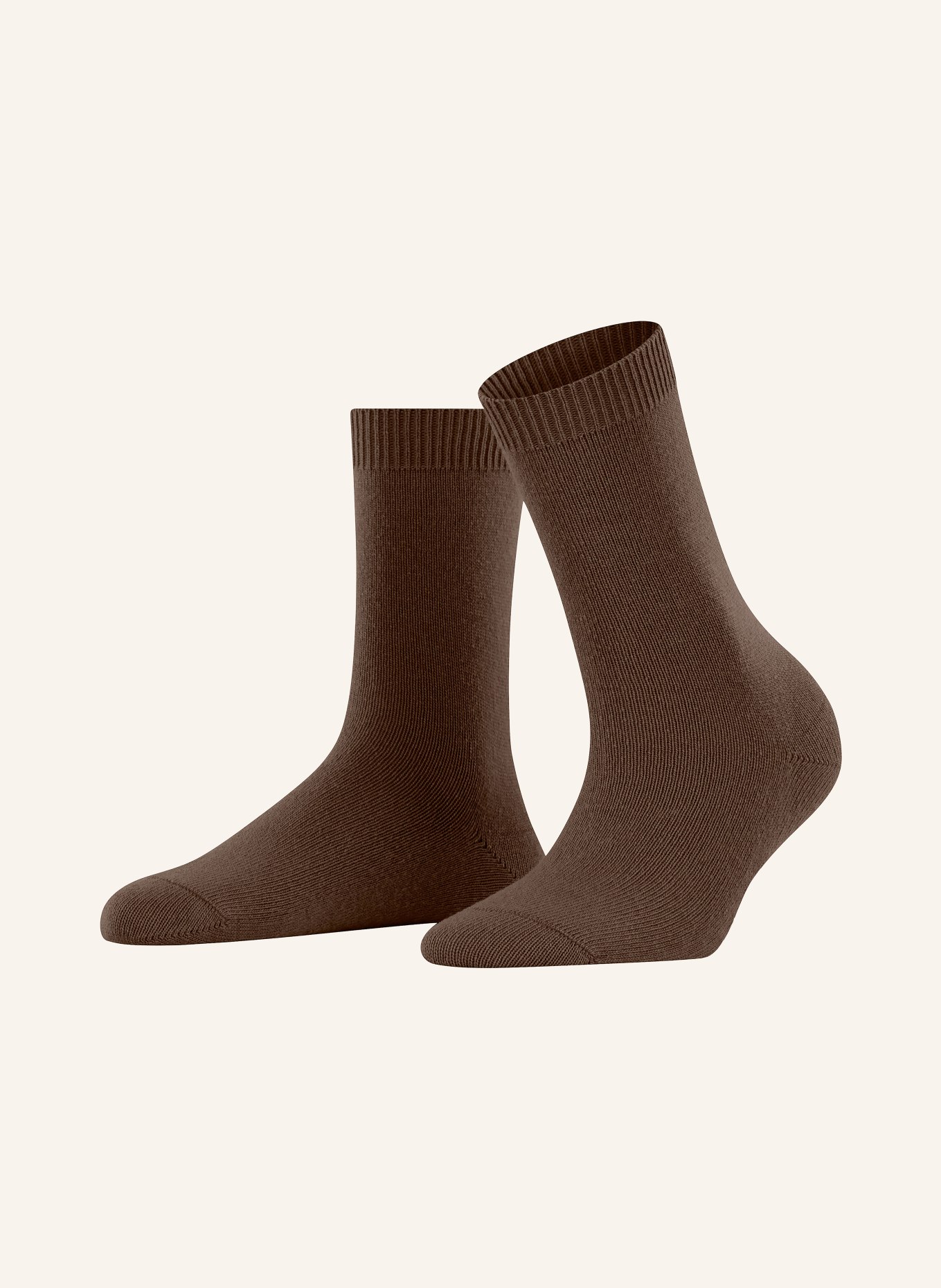 FALKE Socks COSY WOOL with merino wool: 5520 CAPPUCINO