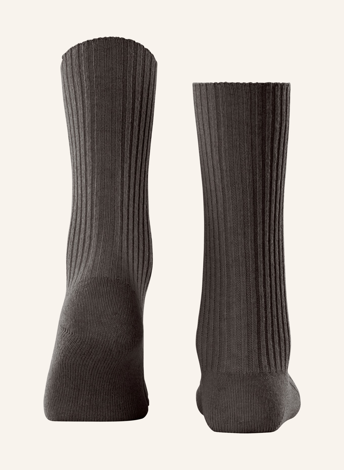 FALKE Strümpfe COSY WOOL BOOT mit Merinowolle: 5233 DARK BROWN