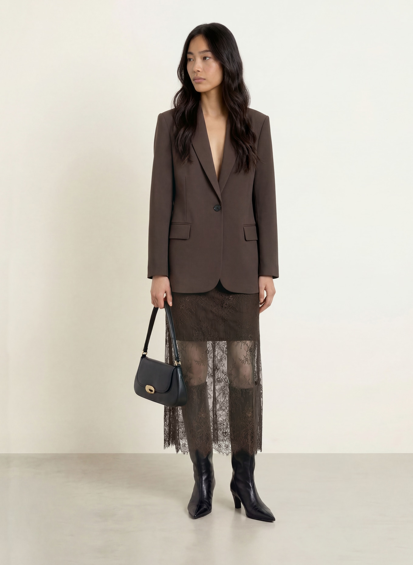 CPH MUSE Blazer CMTAILOR: DUNKELBRAUN