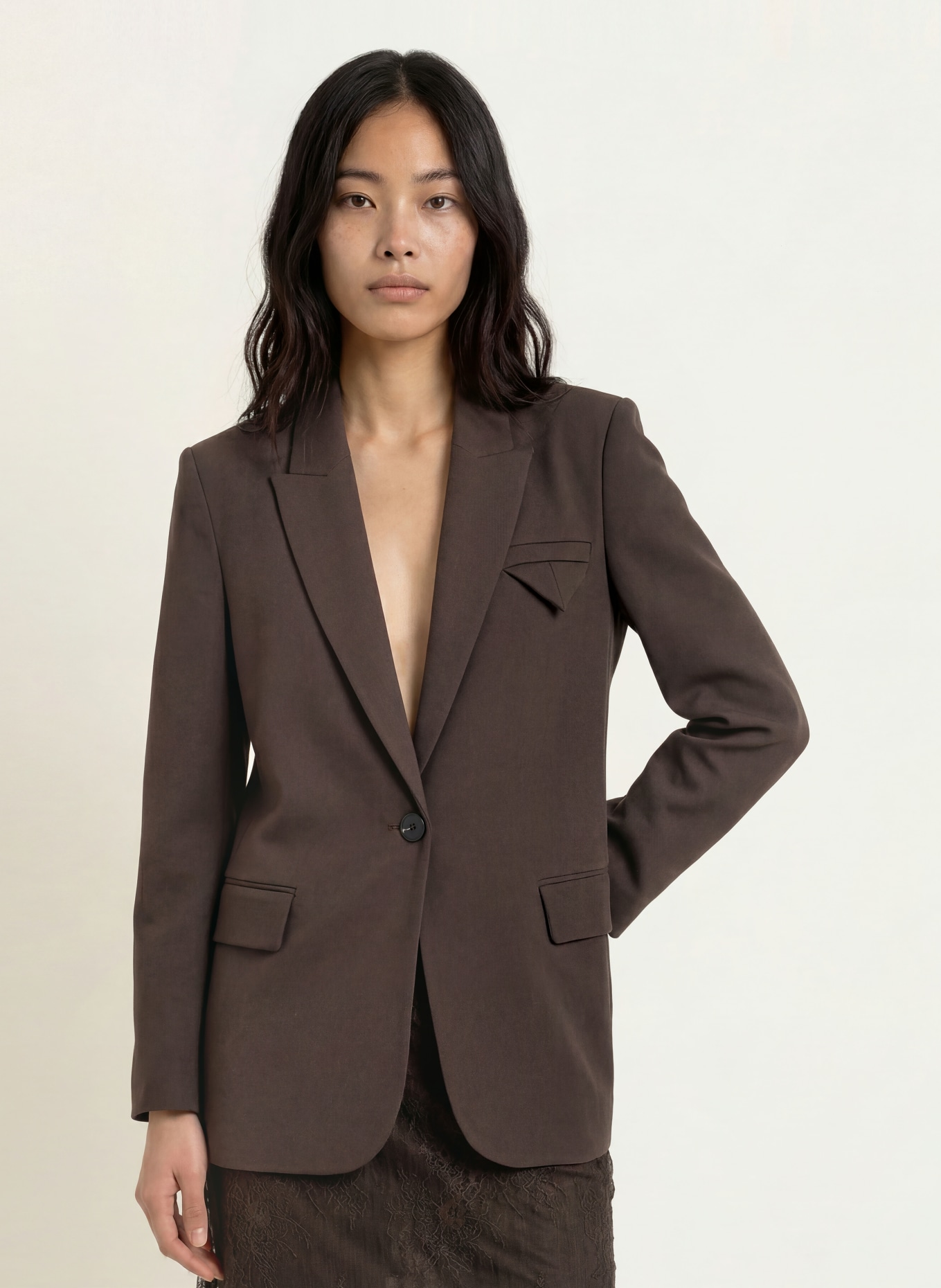 CPH MUSE Blazer CMTAILOR: DUNKELBRAUN