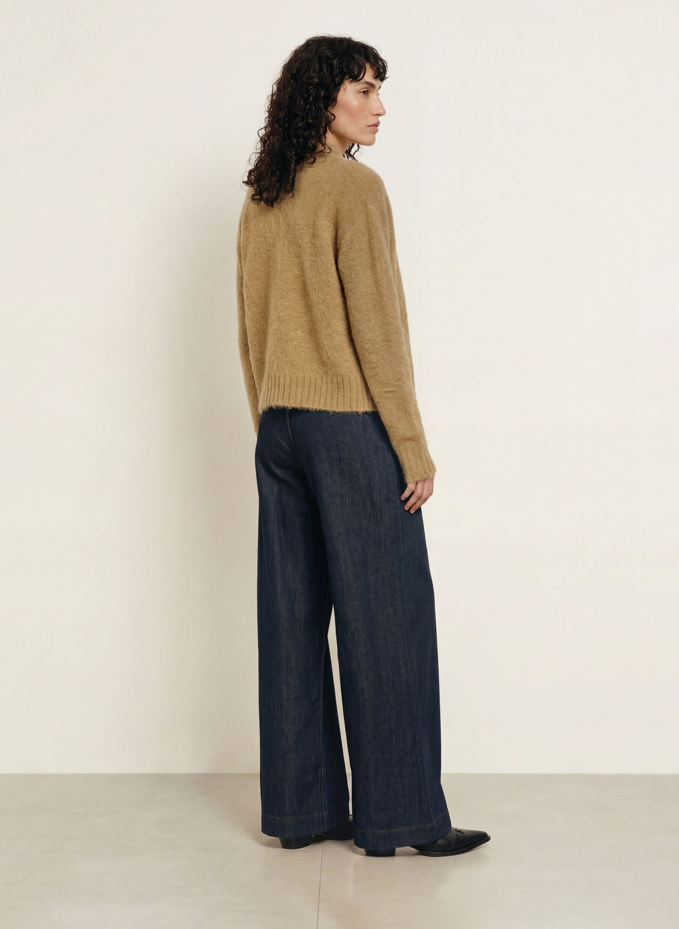 SAMSØE SAMSØE Cardigan SAJEANNE with alpaca: BEIGE