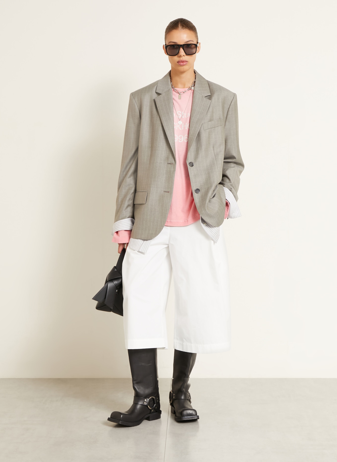 Acne Studios Long sleeve shirt: PINK
