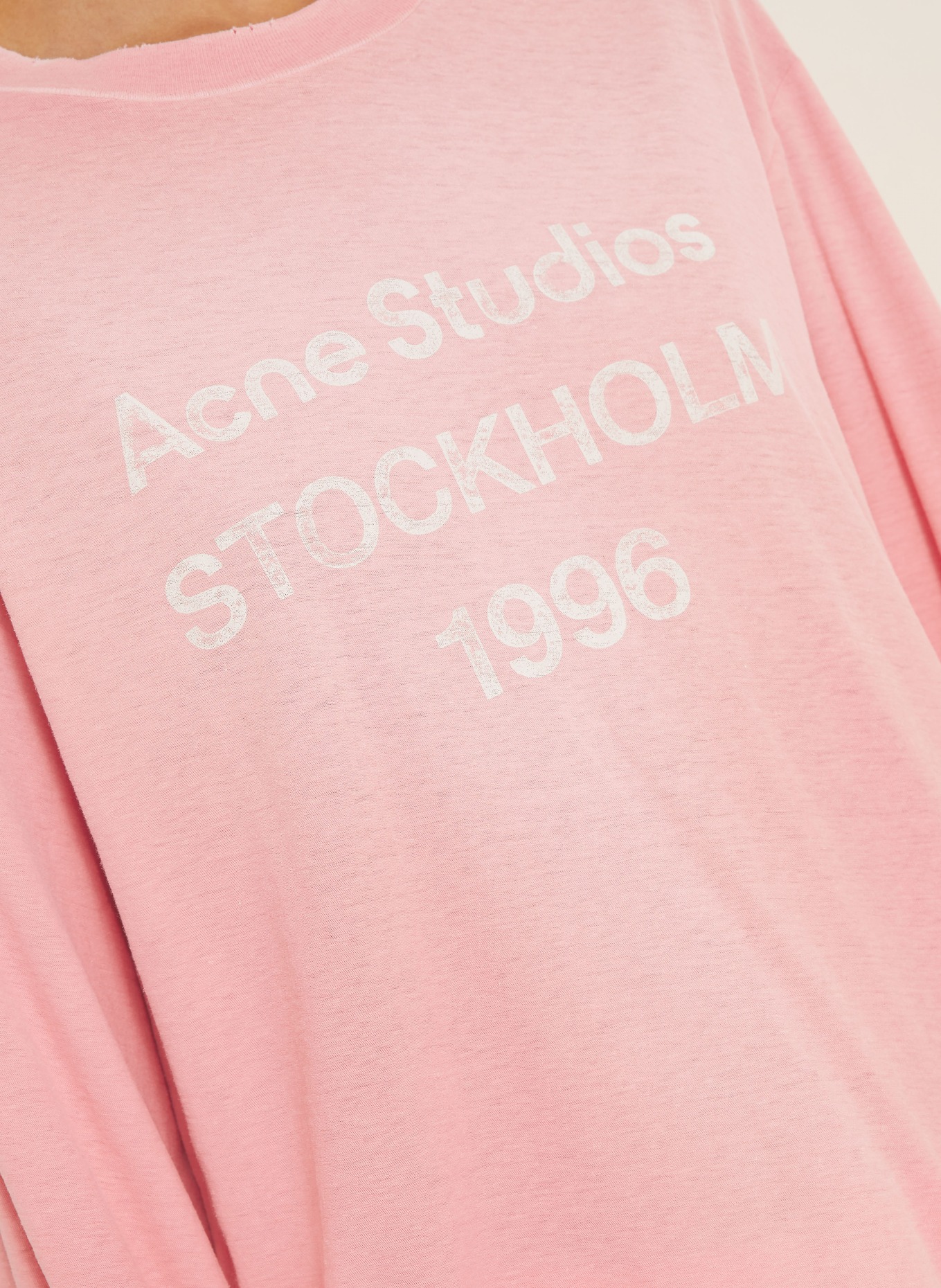 Acne Studios Long sleeve shirt: PINK