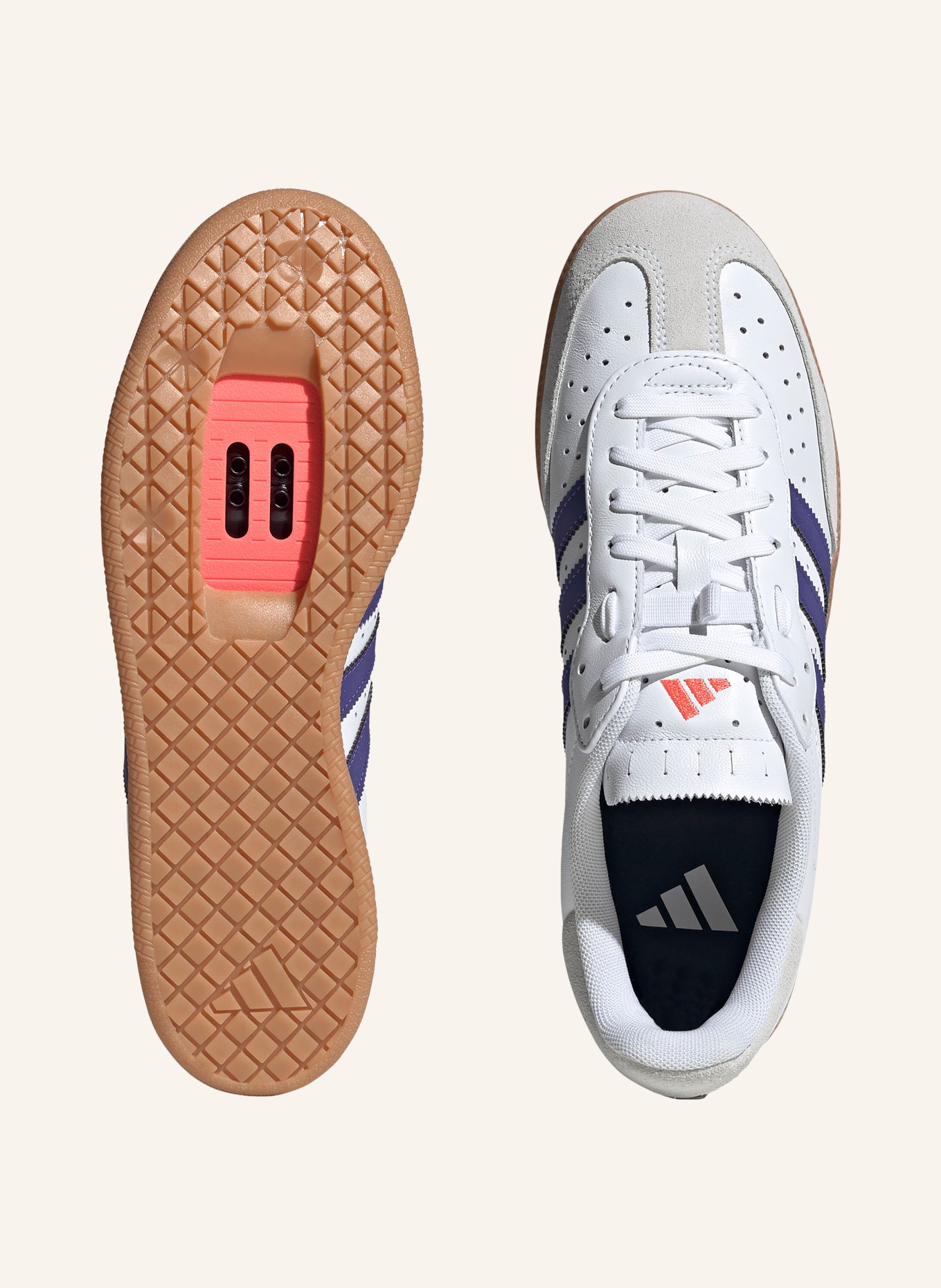 adidas Sneaker VELOSAMBA LEA: WEISS / LILA