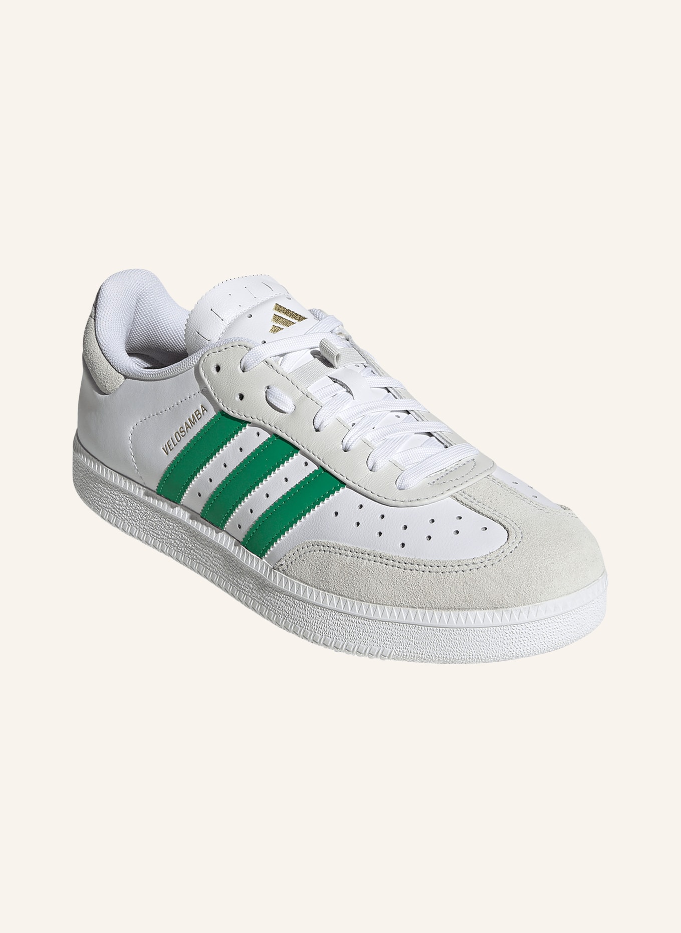 adidas Sneakersy VELOSAMBA LEA: BIAŁY / ZIELONY