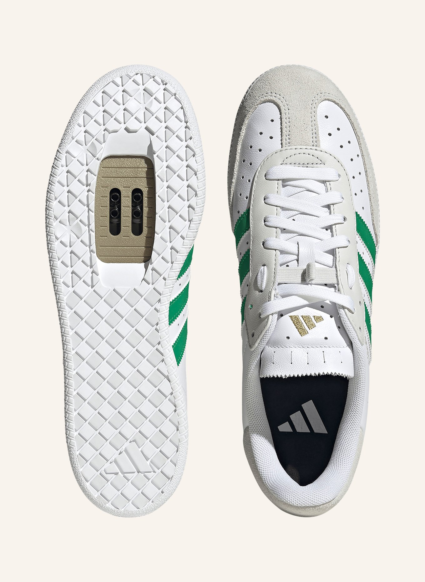 adidas Sneakersy VELOSAMBA LEA: BIAŁY / ZIELONY