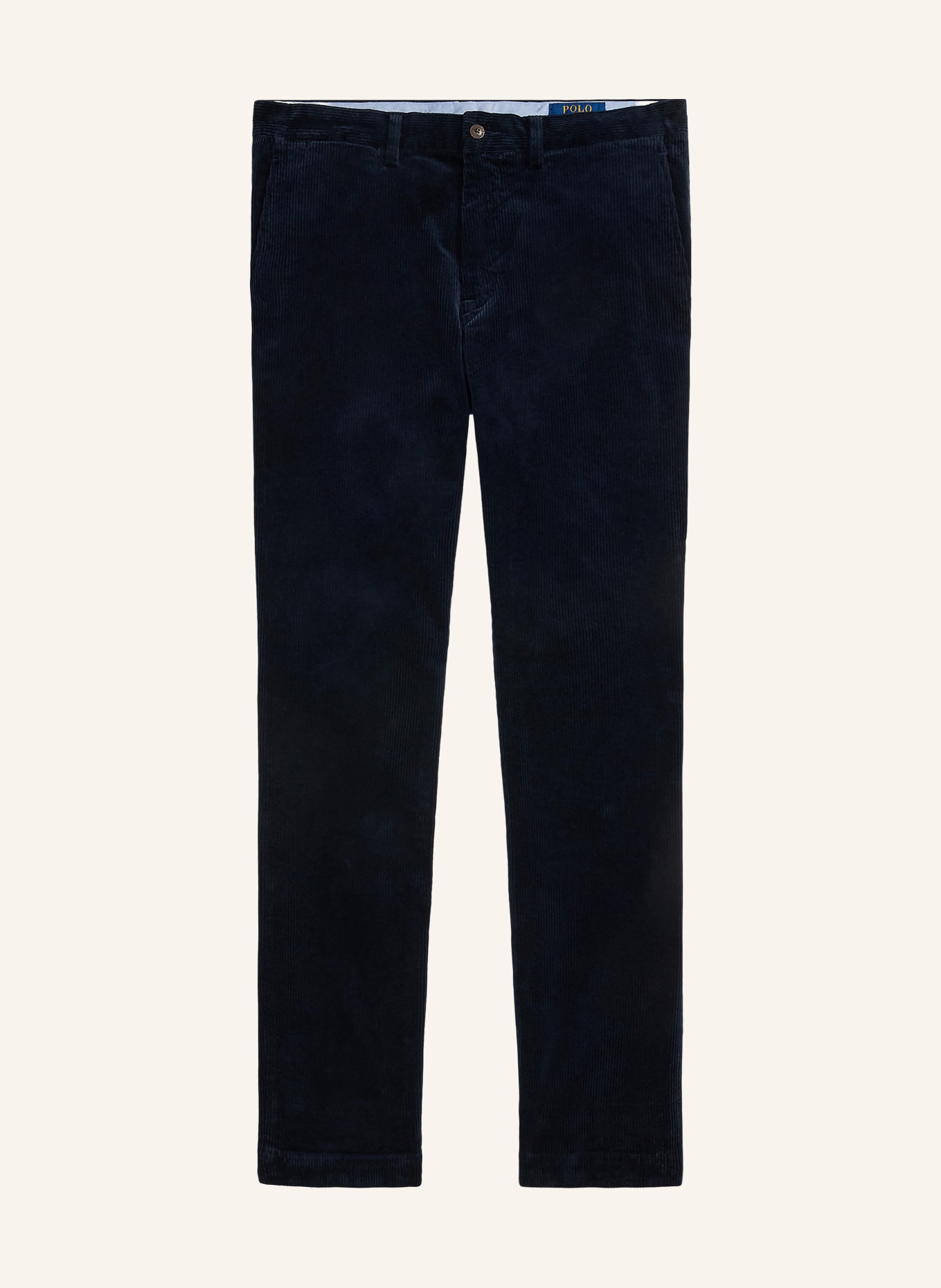 POLO RALPH LAUREN Cordchino stretch straight fit: DONKERBLAUW